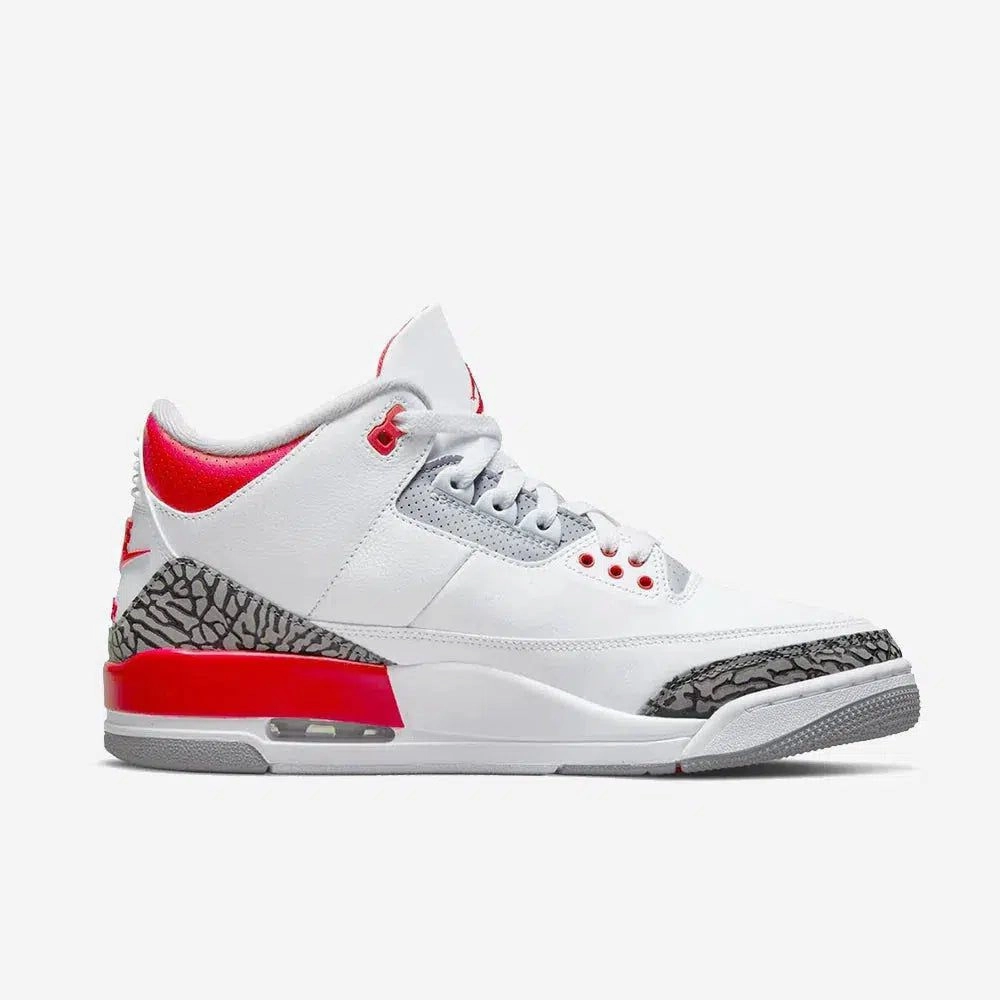 (Men's) Air Jordan 3 Retro 'Fire Red' (2022) DN3707-160 Air Jordan 3 Retro Throwback Sneakers