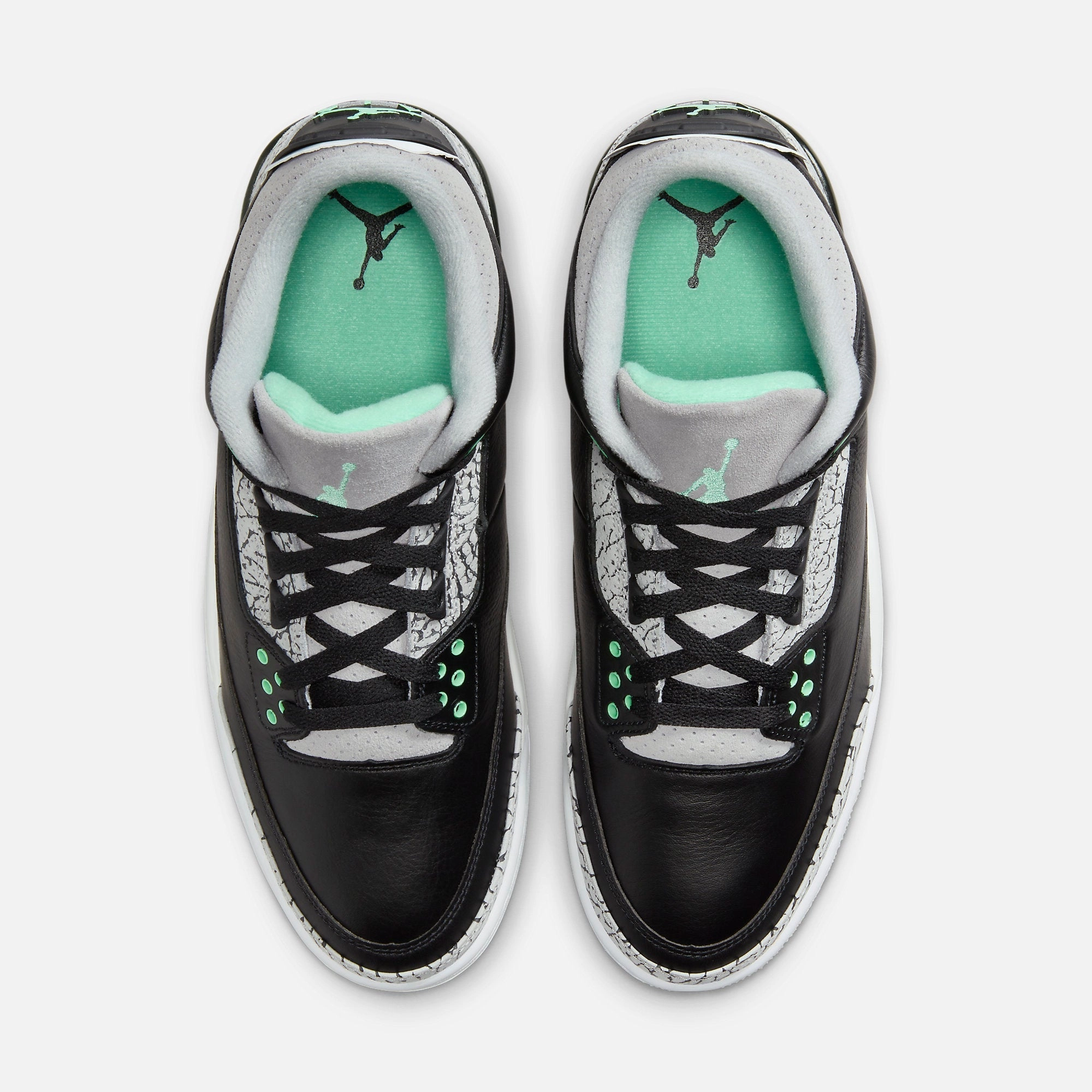 (Men's) Air Jordan 3 Retro 'Green Glow' (2024) CT8532-031 Air Jordan 3 Retro Throwback Sneakers