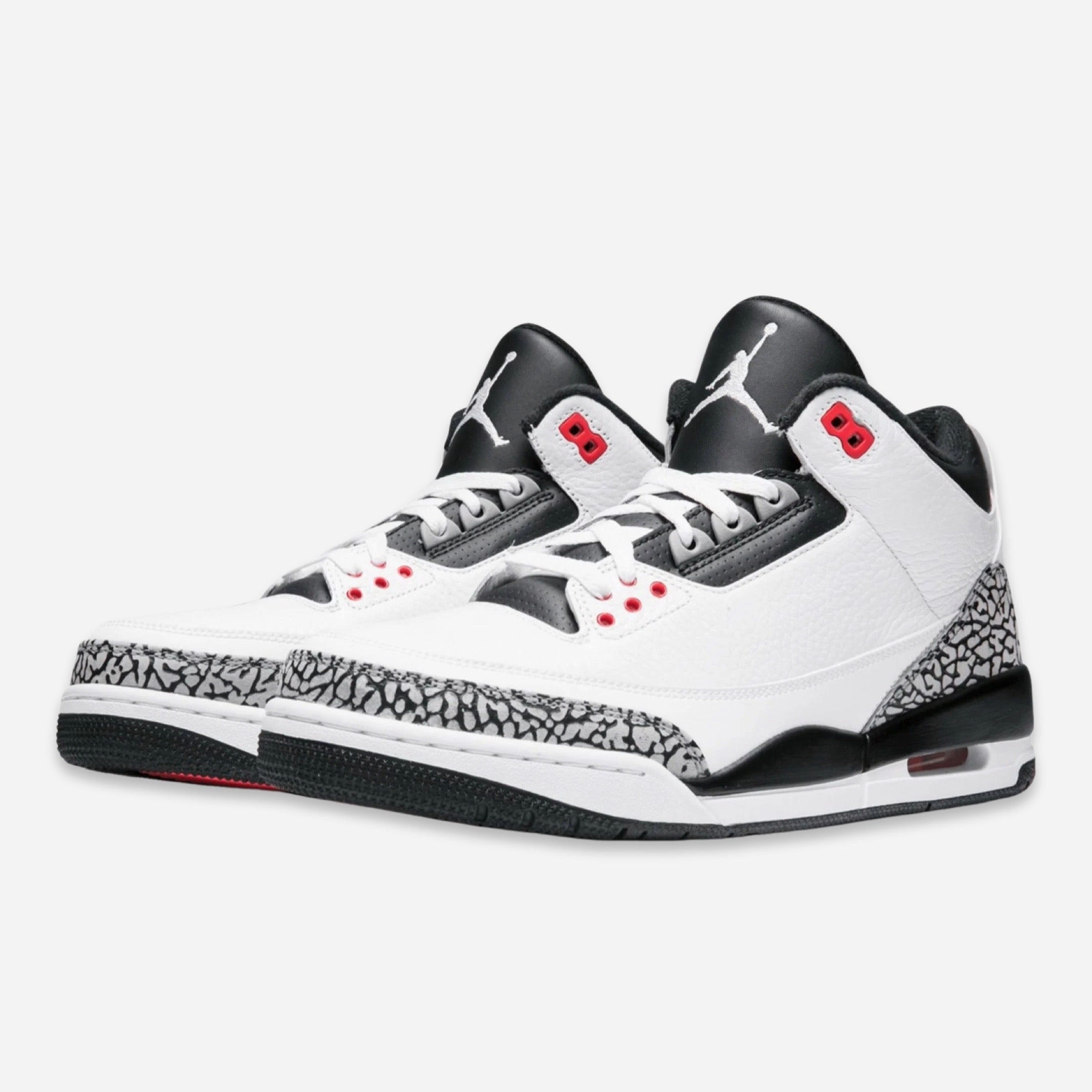 (Men's) Air Jordan 3 Retro 'Infrared 23' (2014) 136064-123 Air Jordan 3 Retro Throwback Sneakers