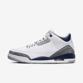 (Men's) Air Jordan 3 Retro 'Midnight Navy' (2023) CT8532-140 Air Jordan 3 retro sneakers with throwback vibe