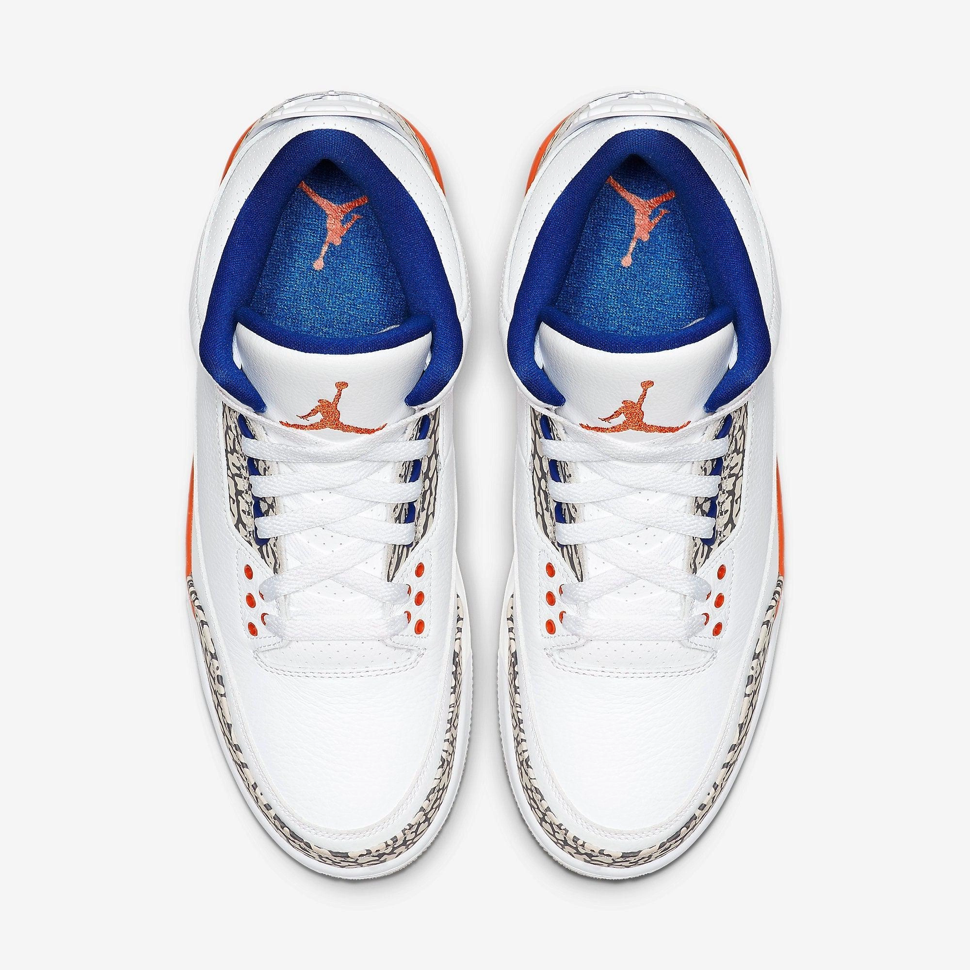 (Men's) Air Jordan 3 Retro 'New York Knicks' (2019) 136064-148 Air Jordan 3 Retro Throwback Sneakers