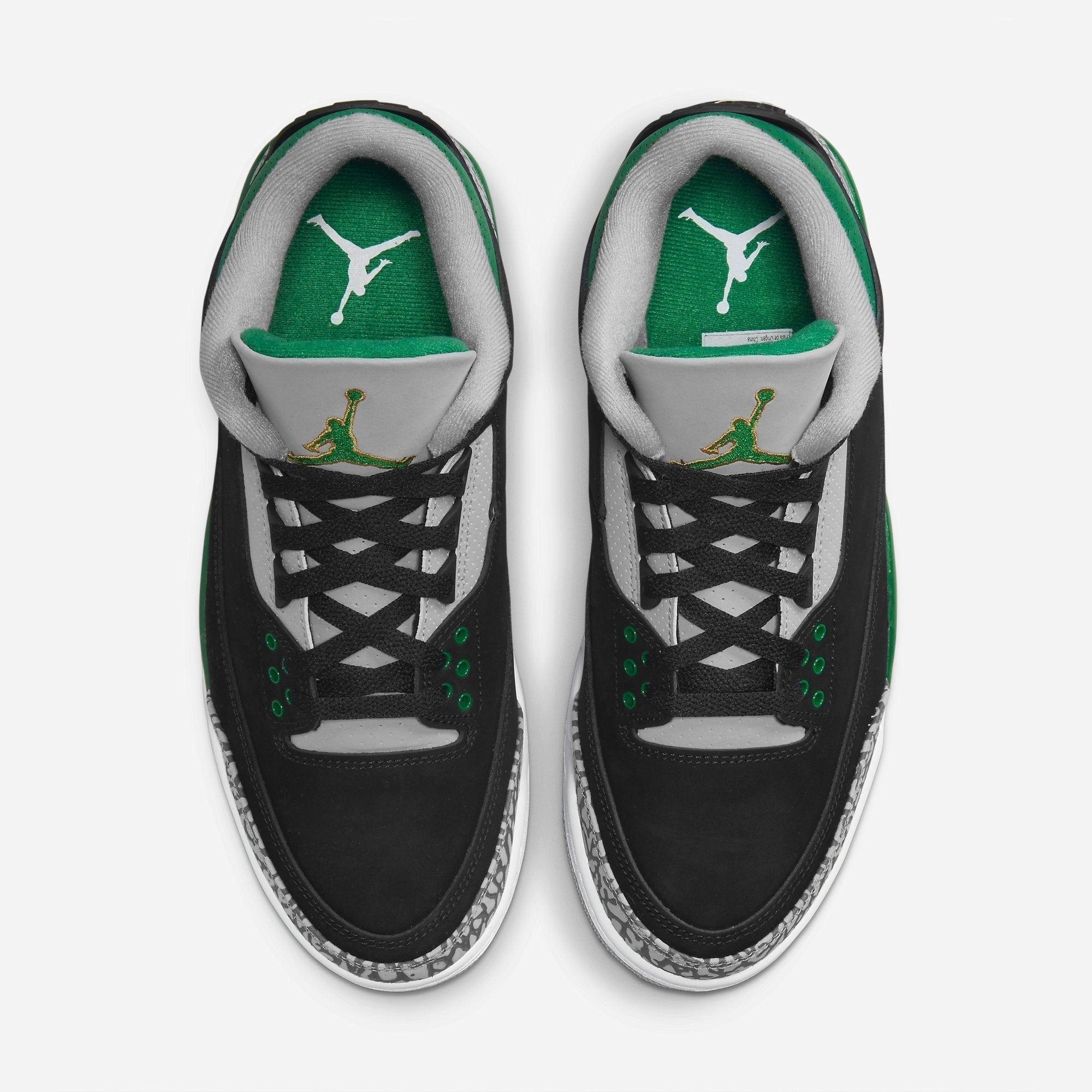 (Men's) Air Jordan 3 Retro 'Pine Green' (2021) CT8532-030 Air Jordan 3 Retro Throwback Sneakers