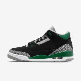 (Men's) Air Jordan 3 Retro 'Pine Green' (2021) CT8532-030 Air Jordan 3 retro sneakers with throwback vibe