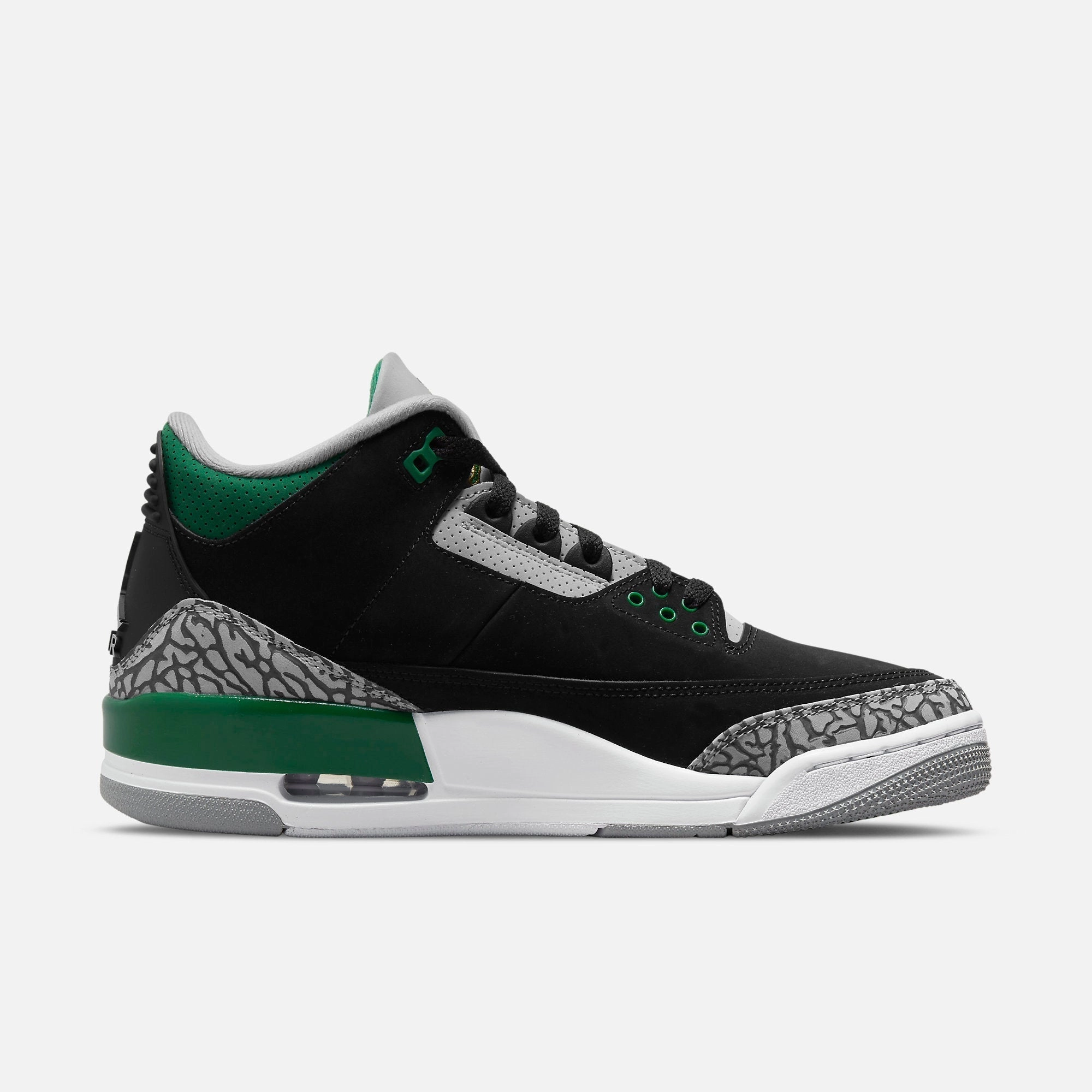 (Men's) Air Jordan 3 Retro 'Pine Green' (2021) CT8532-030 Air Jordan 3 Retro Throwback Sneakers