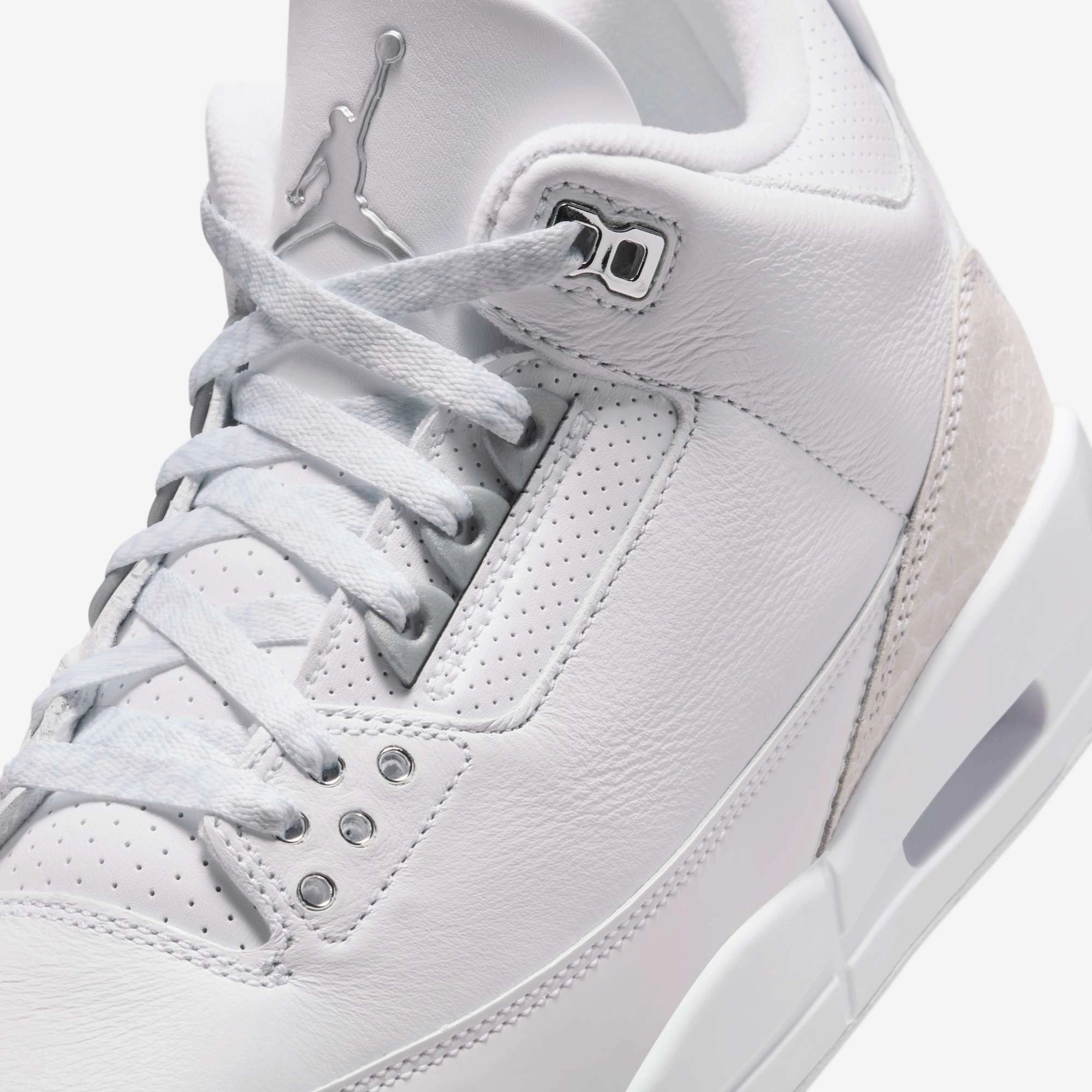(Men's) Air Jordan 3 Retro 'Pure Money' (2025) CT8532-111 Air Jordan 3 Retro Throwback Sneakers
