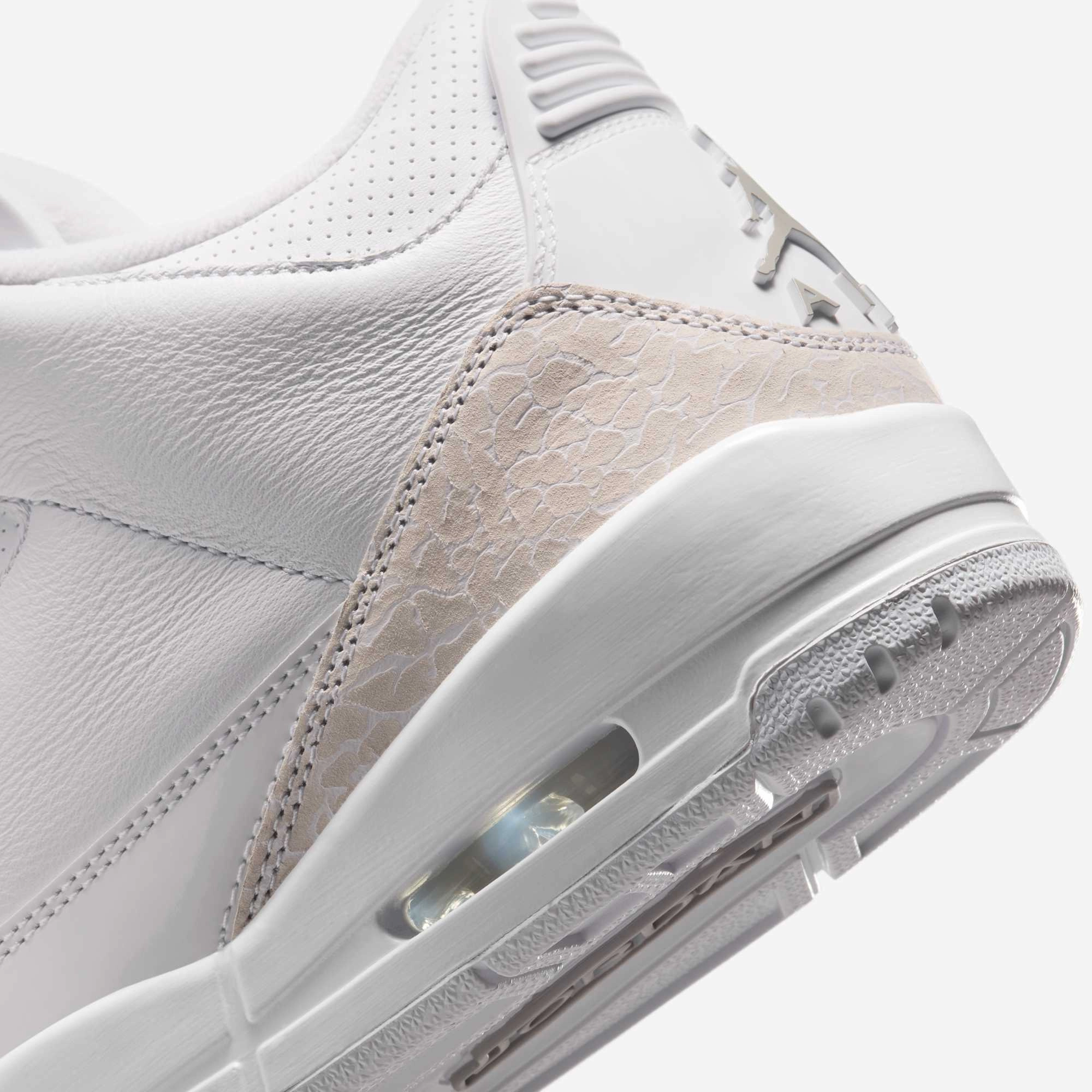 (Men's) Air Jordan 3 Retro 'Pure Money' (2025) CT8532-111 Air Jordan 3 Retro Throwback Sneakers