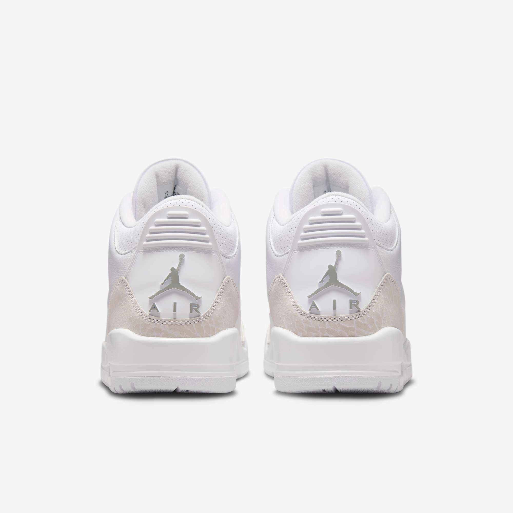 (Men's) Air Jordan 3 Retro 'Pure Money' (2025) CT8532-111 Air Jordan 3 Retro Throwback Sneakers