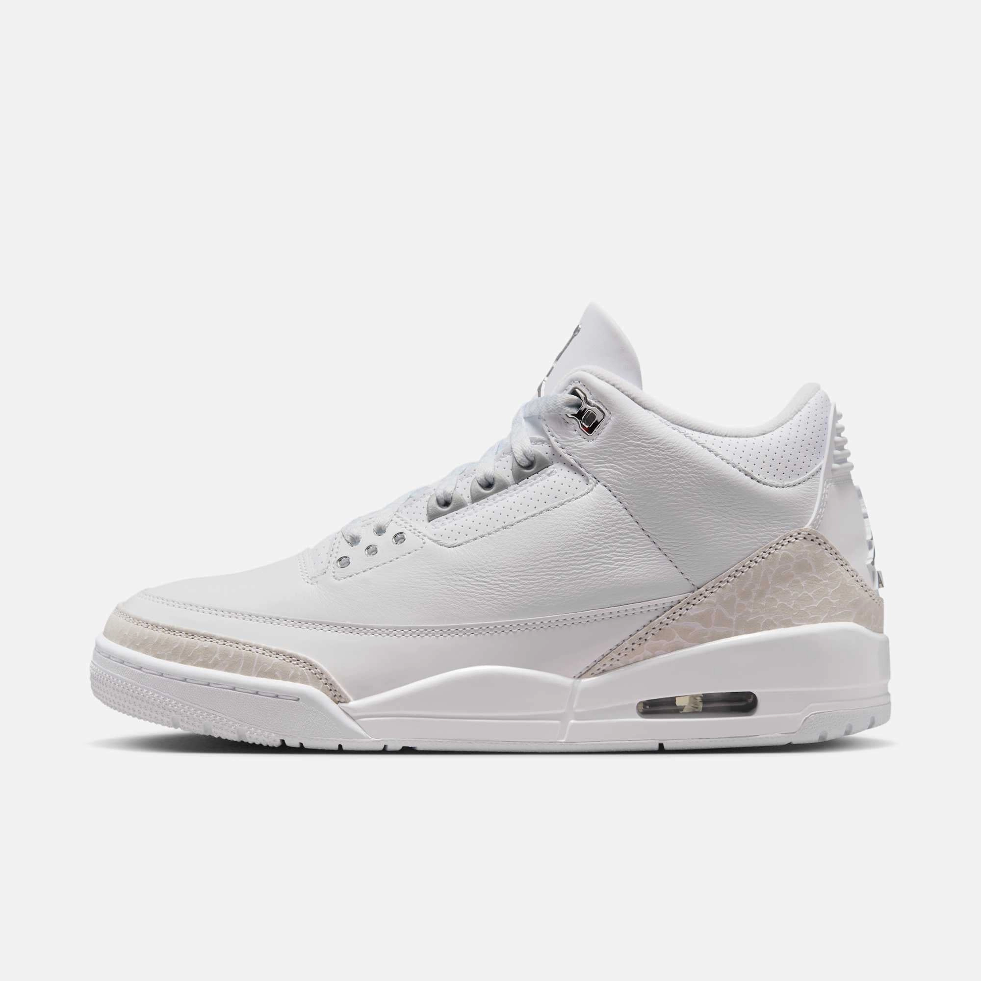 (Men's) Air Jordan 3 Retro 'Pure Money' (2025) CT8532-111 Air Jordan 3 retro sneakers with throwback vibe