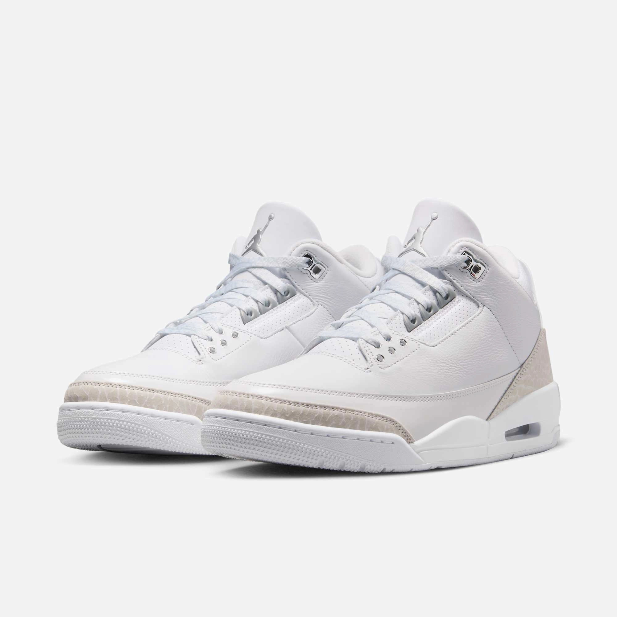 (Men's) Air Jordan 3 Retro 'Pure Money' (2025) CT8532-111 Air Jordan 3 Retro Throwback Sneakers