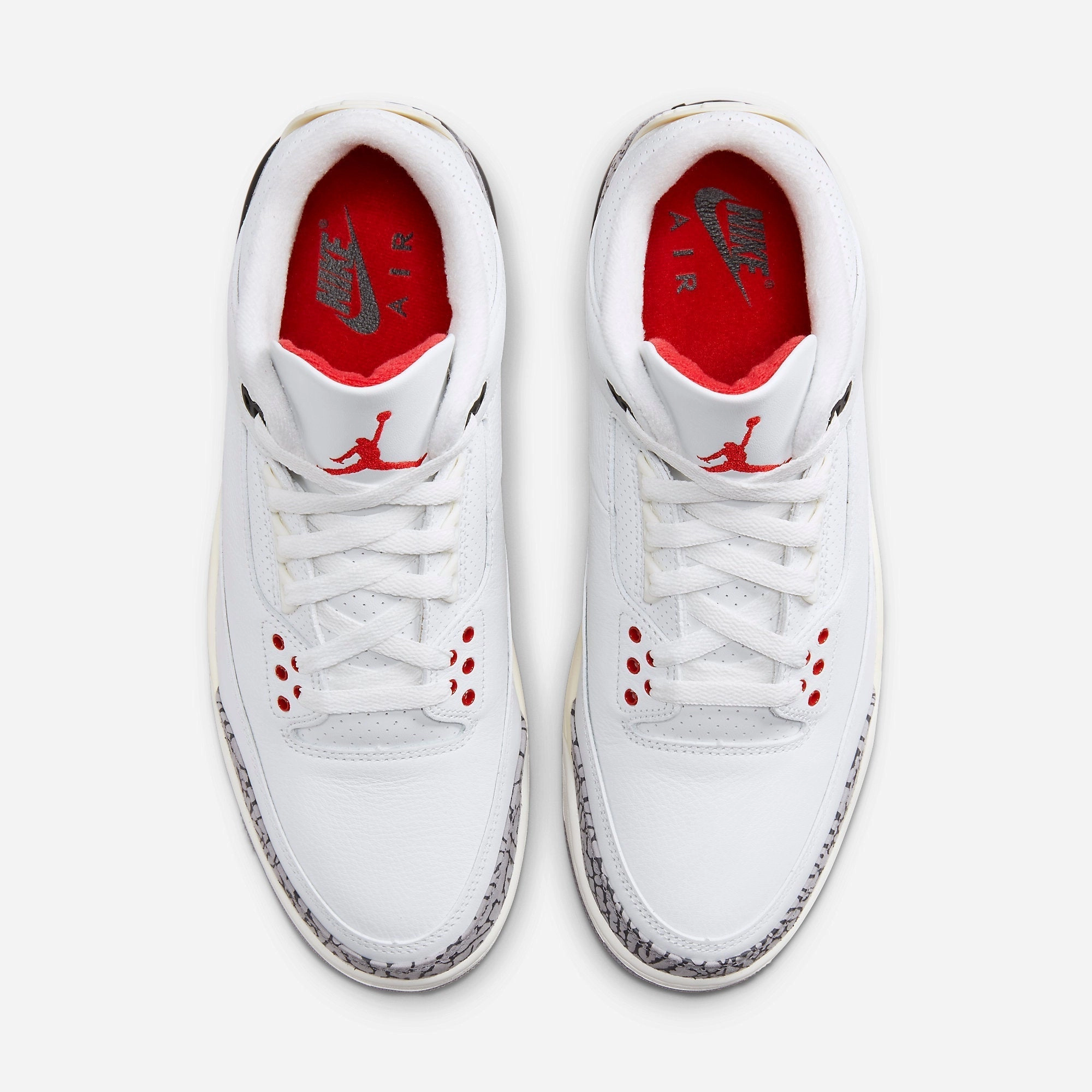 (Men's) Air Jordan 3 Retro 'Reimagined White Cement' (2023) DN3707-100 Air Jordan 3 Retro Throwback Sneakers