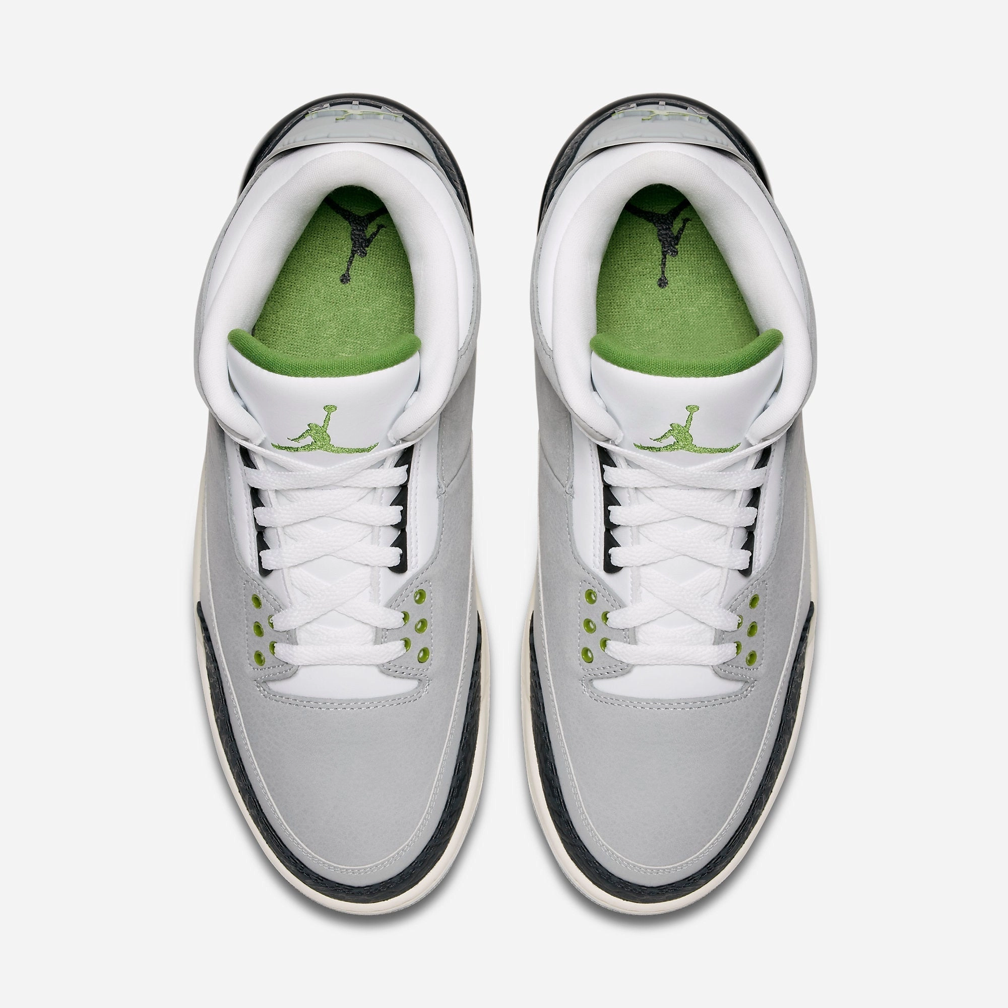 (Men's) Air Jordan 3 Retro 'Tinker Hatfield Chlorophyll' (2018) 136064-006 Air Jordan 3 Retro Throwback Sneakers