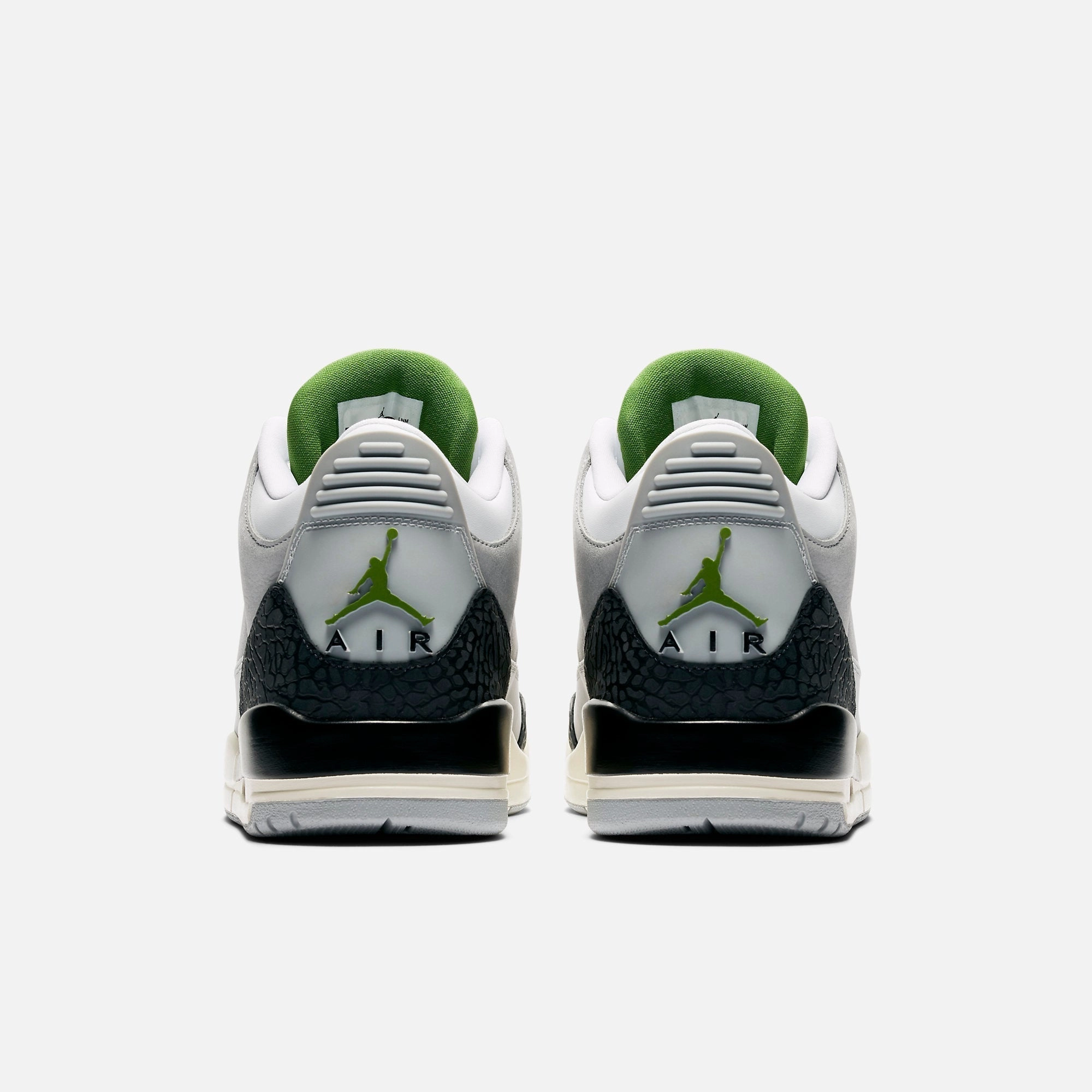 (Men's) Air Jordan 3 Retro 'Tinker Hatfield Chlorophyll' (2018) 136064-006 Air Jordan 3 Retro Throwback Sneakers