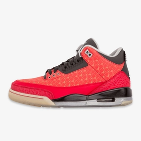 (Men's) Air Jordan 3 Retro DB x Cole Johanson 'Doernbecher' (2010) 437536-600-10 Air Jordan 3 retro sneakers with throwback vibe