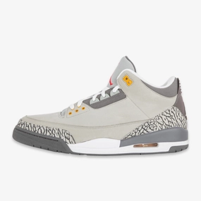 (Men's) Air Jordan 3 Retro LS 'Cool Grey' (2007) 315297-062 Air Jordan 3 retro sneakers with throwback vibe