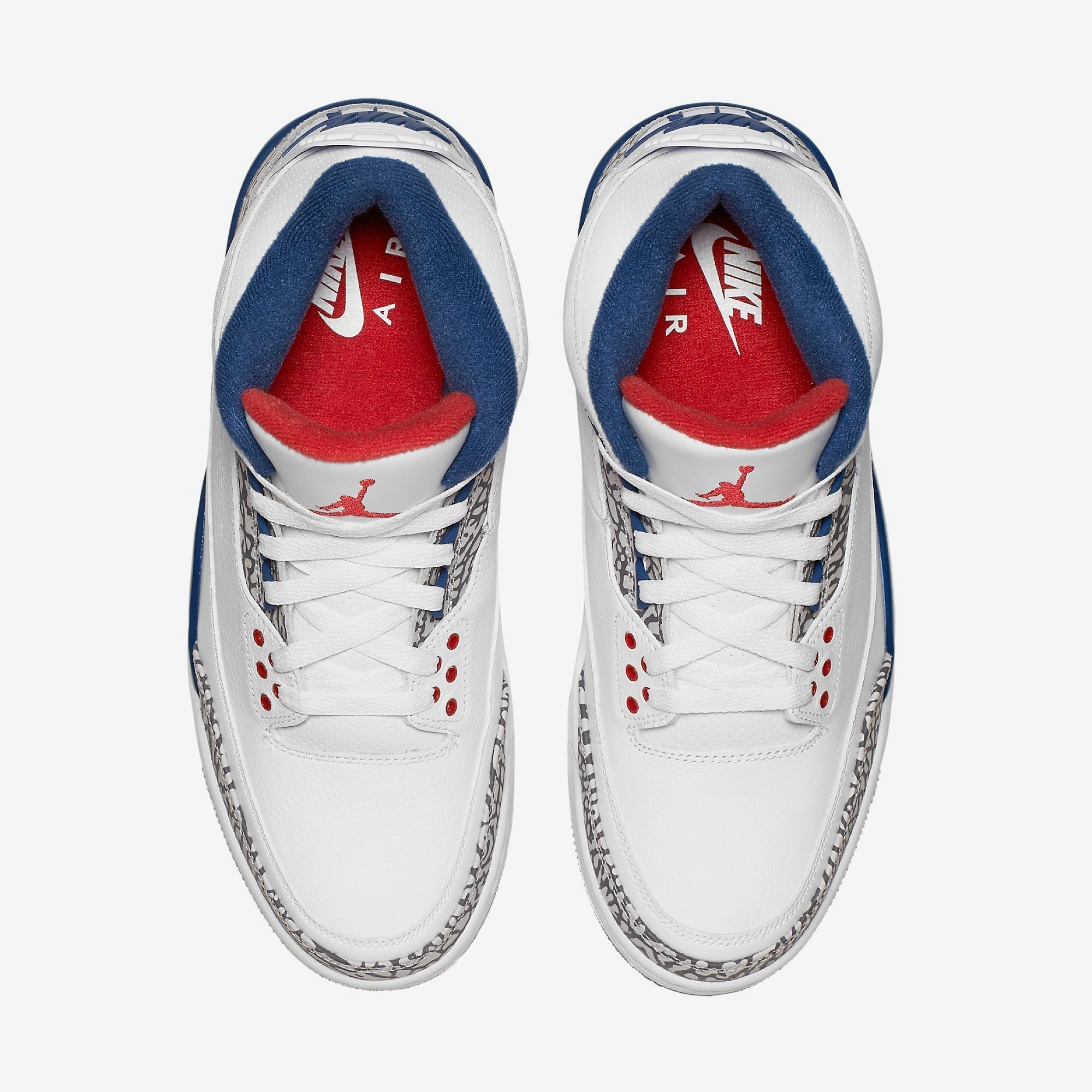 (Men's) Air Jordan 3 Retro OG 'True Blue' (2016) 854262-106 Air Jordan 3 Retro Throwback Sneakers