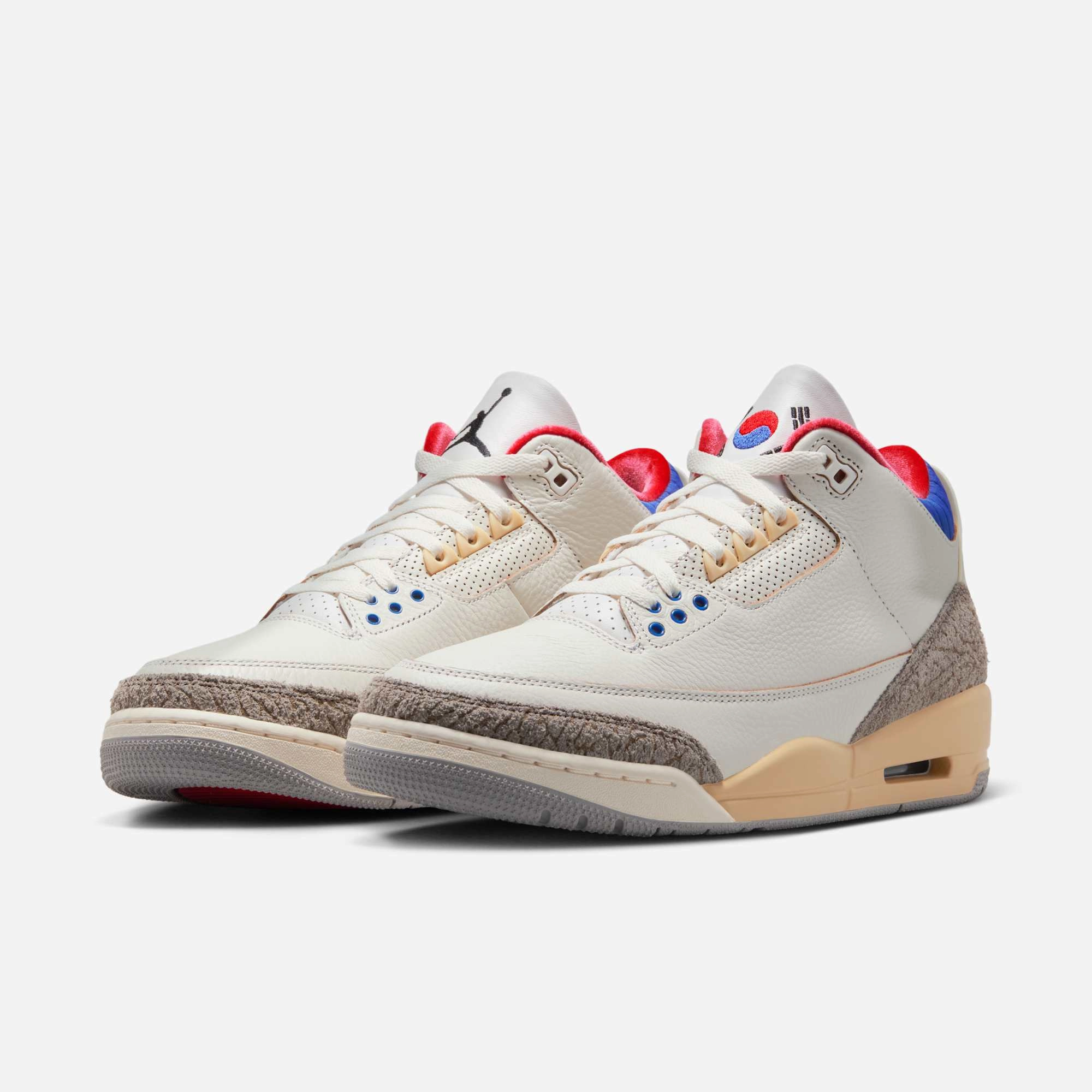 (Men's) Air Jordan 3 Retro OG SP 'Seoul 2.0' (2025) IB1482-100 Air Jordan 3 Retro Throwback Sneakers