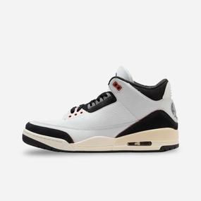 (Men's) Air Jordan 3 Retro Q54 'Quai 54 Summit White' (2024) FZ5649-100 Air Jordan 3 retro sneakers with throwback vibe