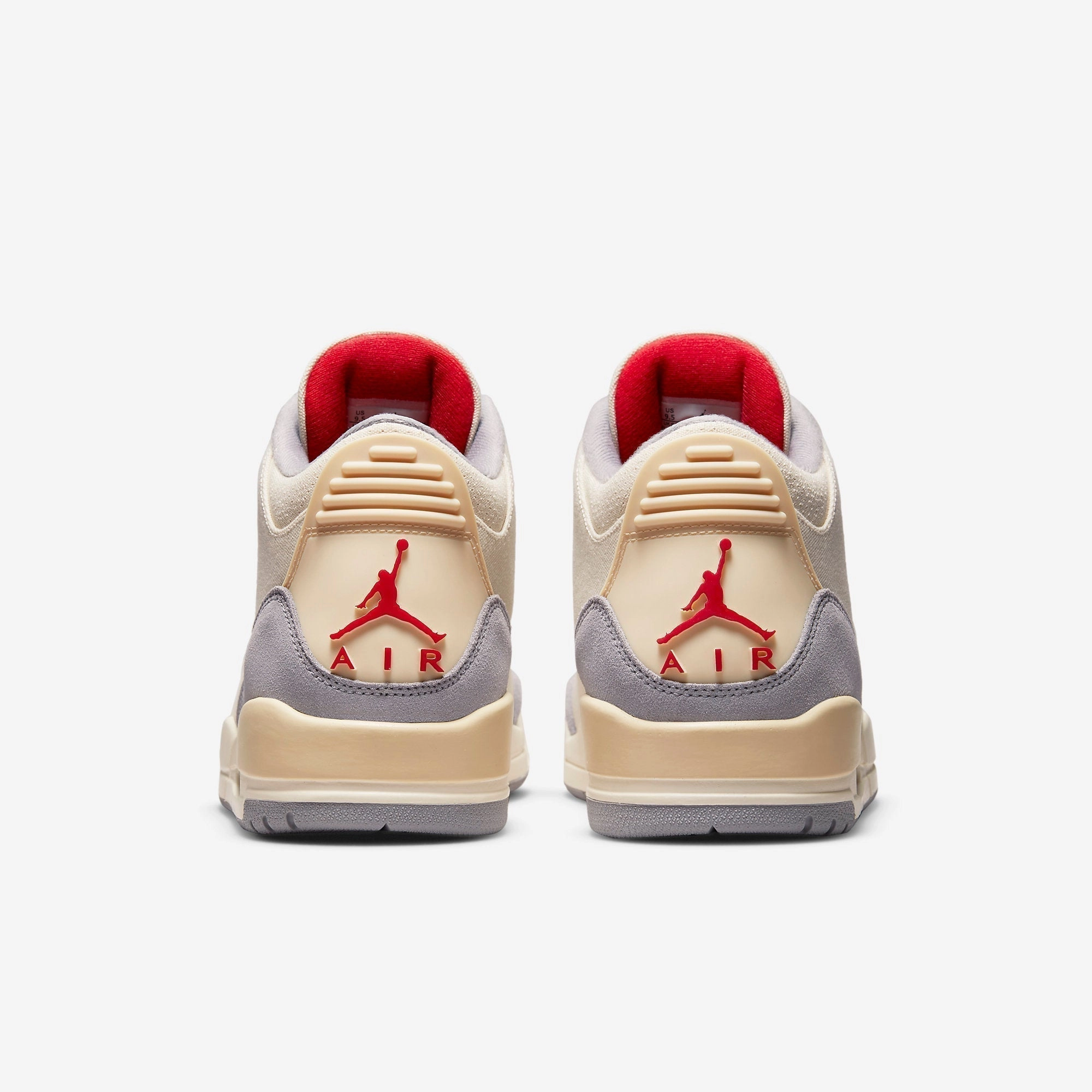(Men's) Air Jordan 3 Retro SE 'Canvas / Muslin' (2022) DH7139-100 Air Jordan 3 Retro Throwback Sneakers