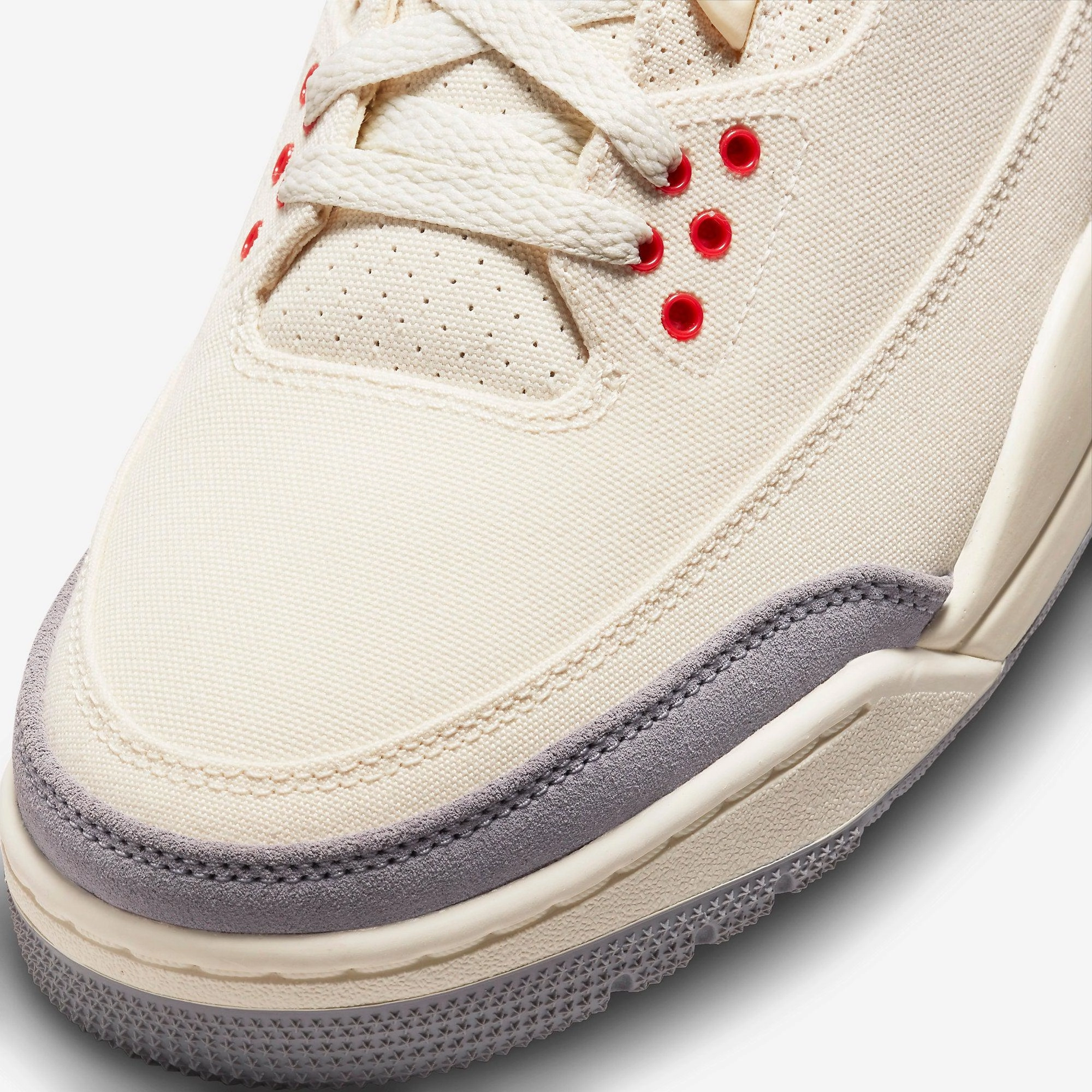 (Men's) Air Jordan 3 Retro SE 'Canvas / Muslin' (2022) DH7139-100 Air Jordan 3 Retro Throwback Sneakers