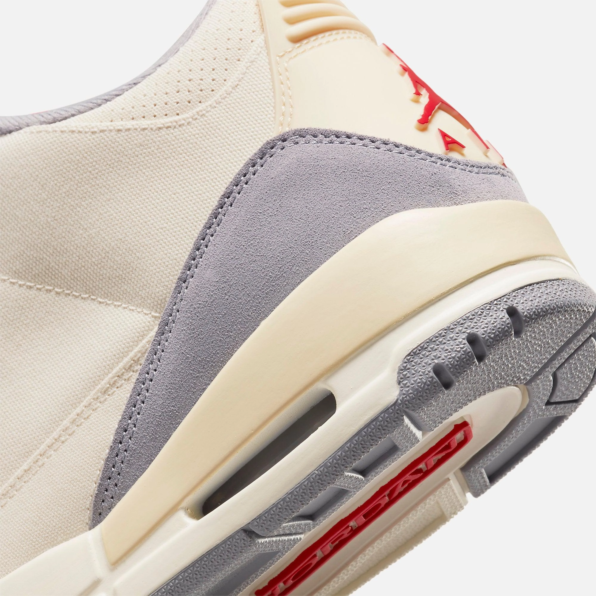(Men's) Air Jordan 3 Retro SE 'Canvas / Muslin' (2022) DH7139-100 Air Jordan 3 Retro Throwback Sneakers