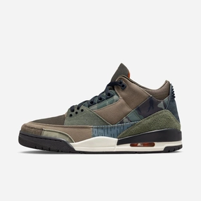 (Men's) Air Jordan 3 Retro SE 'Patchwork Camo' (2021) DO1830-200 Air Jordan 3 retro sneakers with throwback vibe
