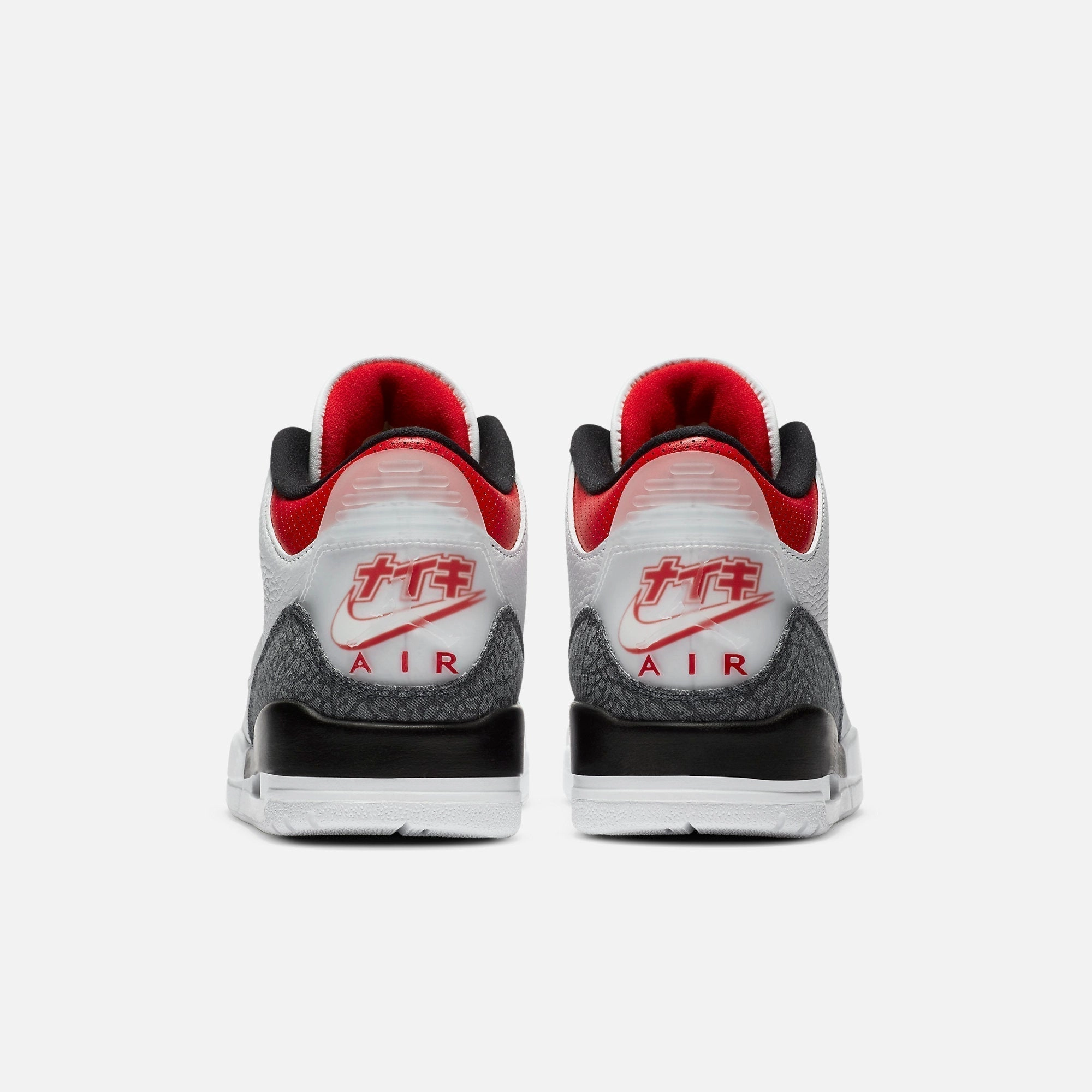 (Men's) Air Jordan 3 Retro SE-T 'Japan Denim Fire Red' (2020) CZ6433-100 Air Jordan 3 Retro Throwback Sneakers