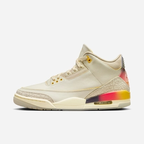 (Men's) Air Jordan 3 Retro SP x J Balvin 'Medelln Sunset' (2023) FN0344-901 Air Jordan 3 retro sneakers with throwback vibe