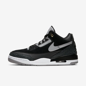 (Men's) Air Jordan 3 Retro TH 'Black Cement' (2019) CK4348-007 Air Jordan 3 retro sneakers with throwback vibe