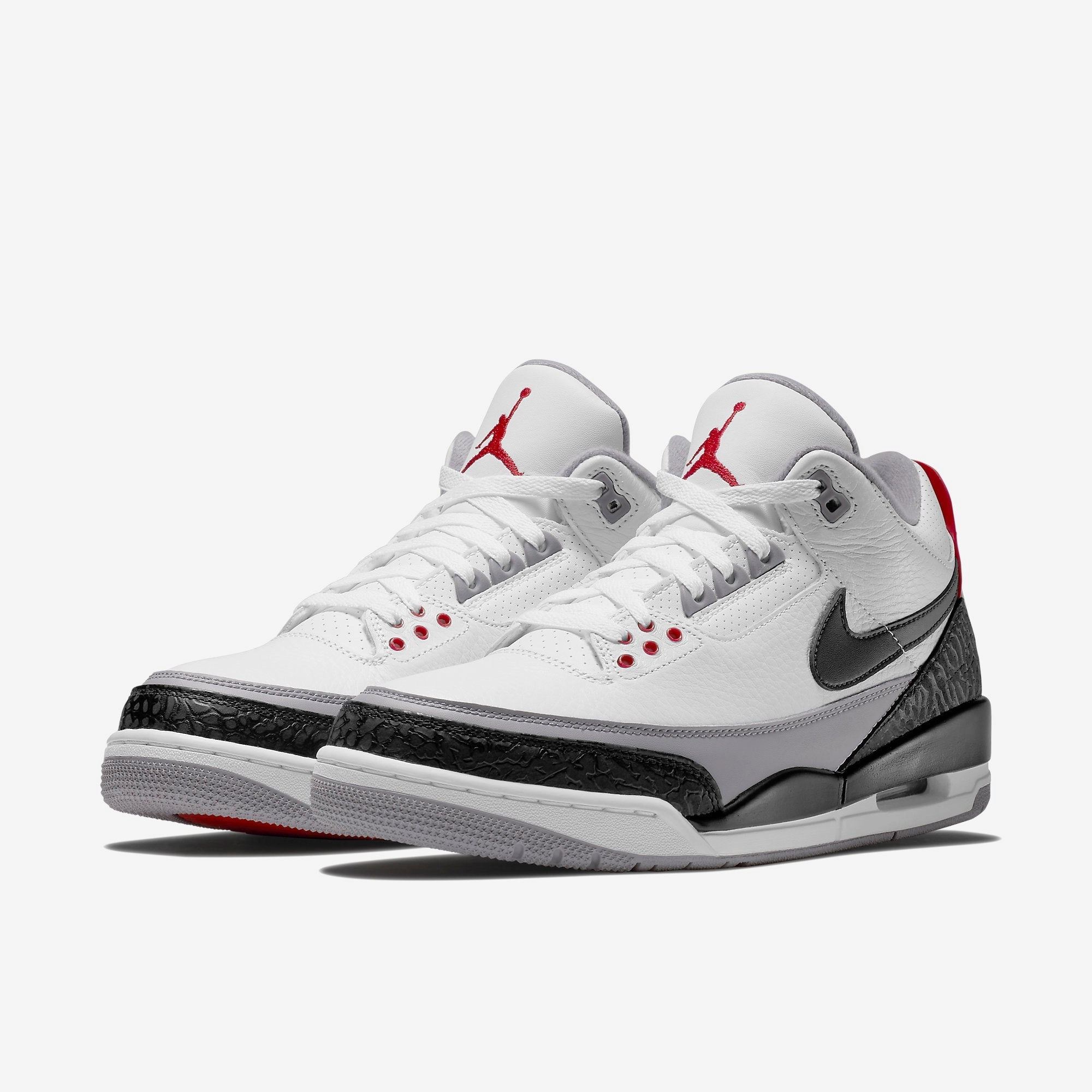 (Men's) Air Jordan 3 Retro Tinker NRG 'Fire Red' (2018) AQ3835-160 Air Jordan 3 Retro Throwback Sneakers