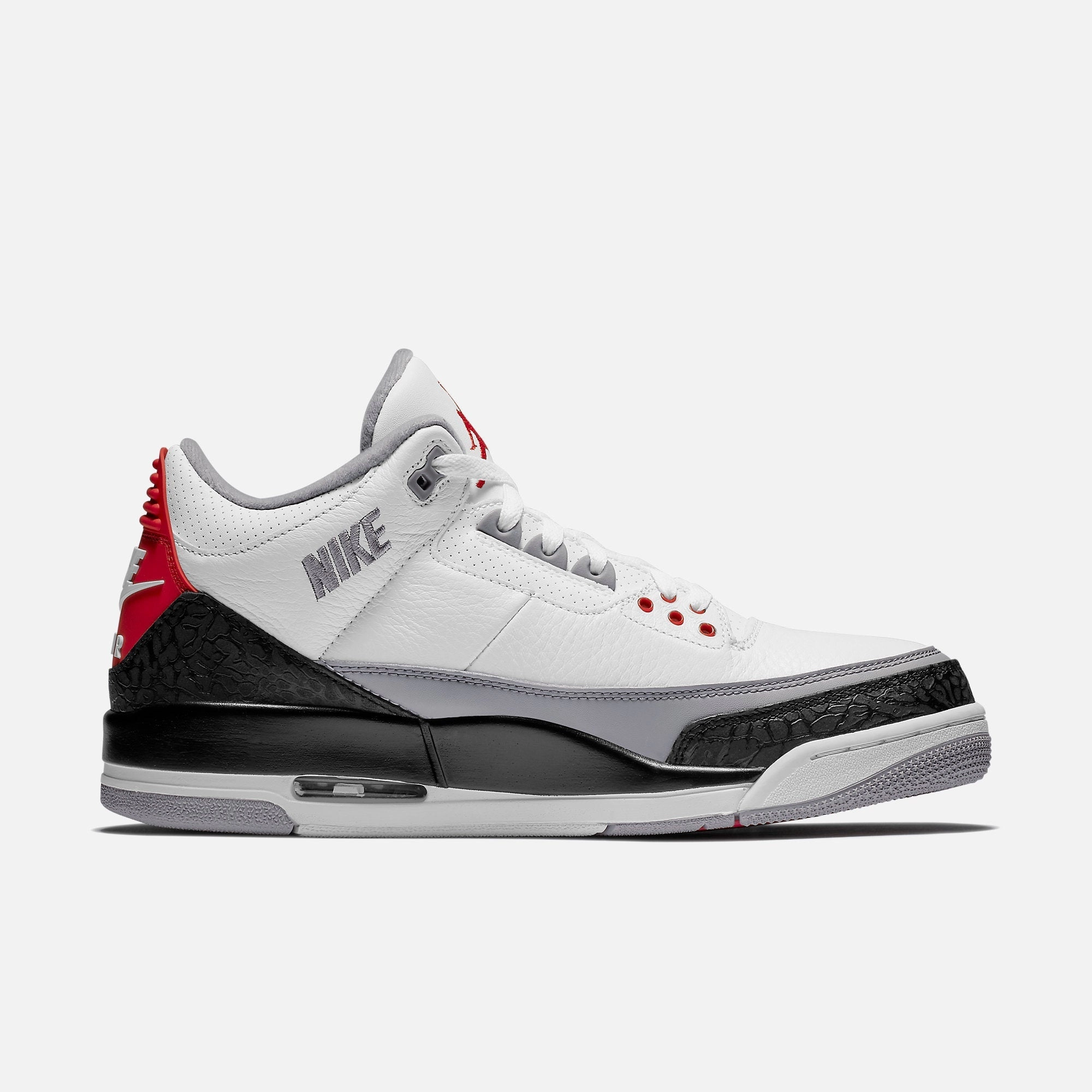 (Men's) Air Jordan 3 Retro Tinker NRG 'Fire Red' (2018) AQ3835-160 Air Jordan 3 Retro Throwback Sneakers