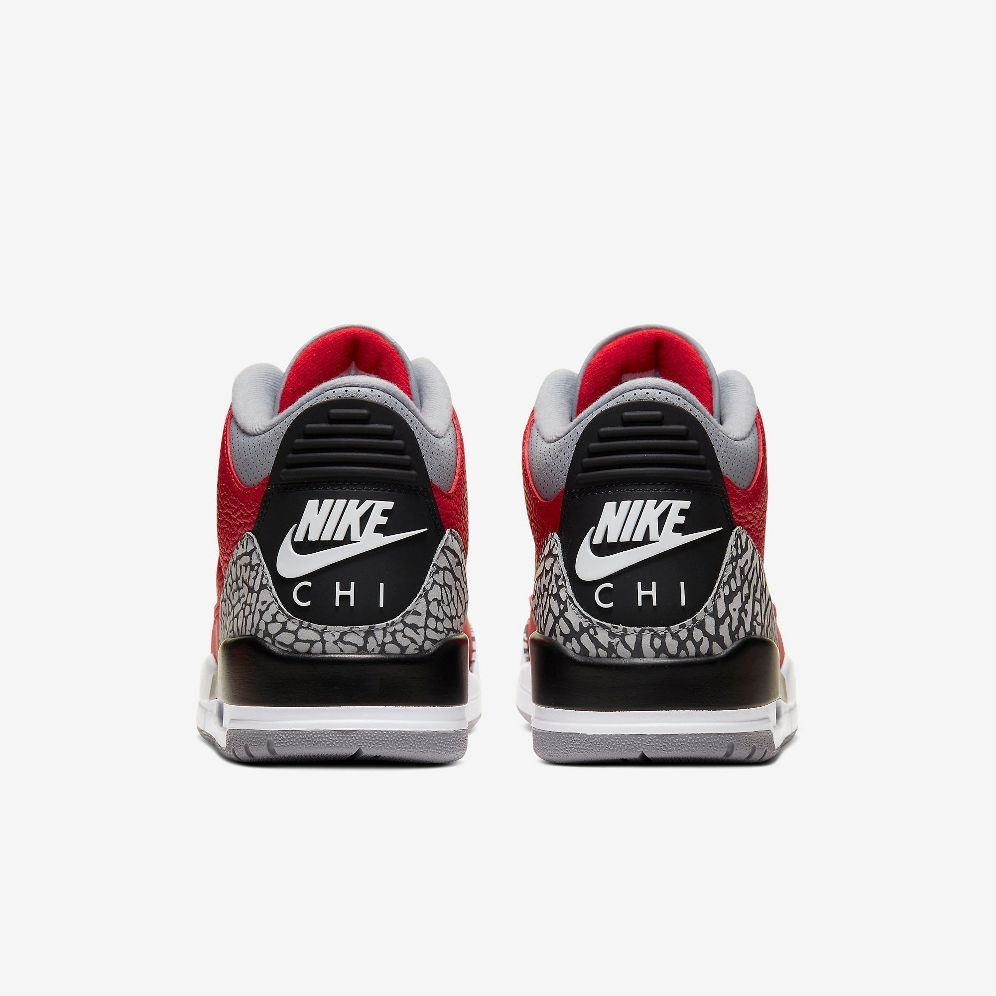 (Men's) Air Jordan 3 Retro Unite 'Red Cement' (Nike CHI) (2020) CU2277-600 (2020) CU2277-600 Air Jordan 3 Retro Throwback Sneakers