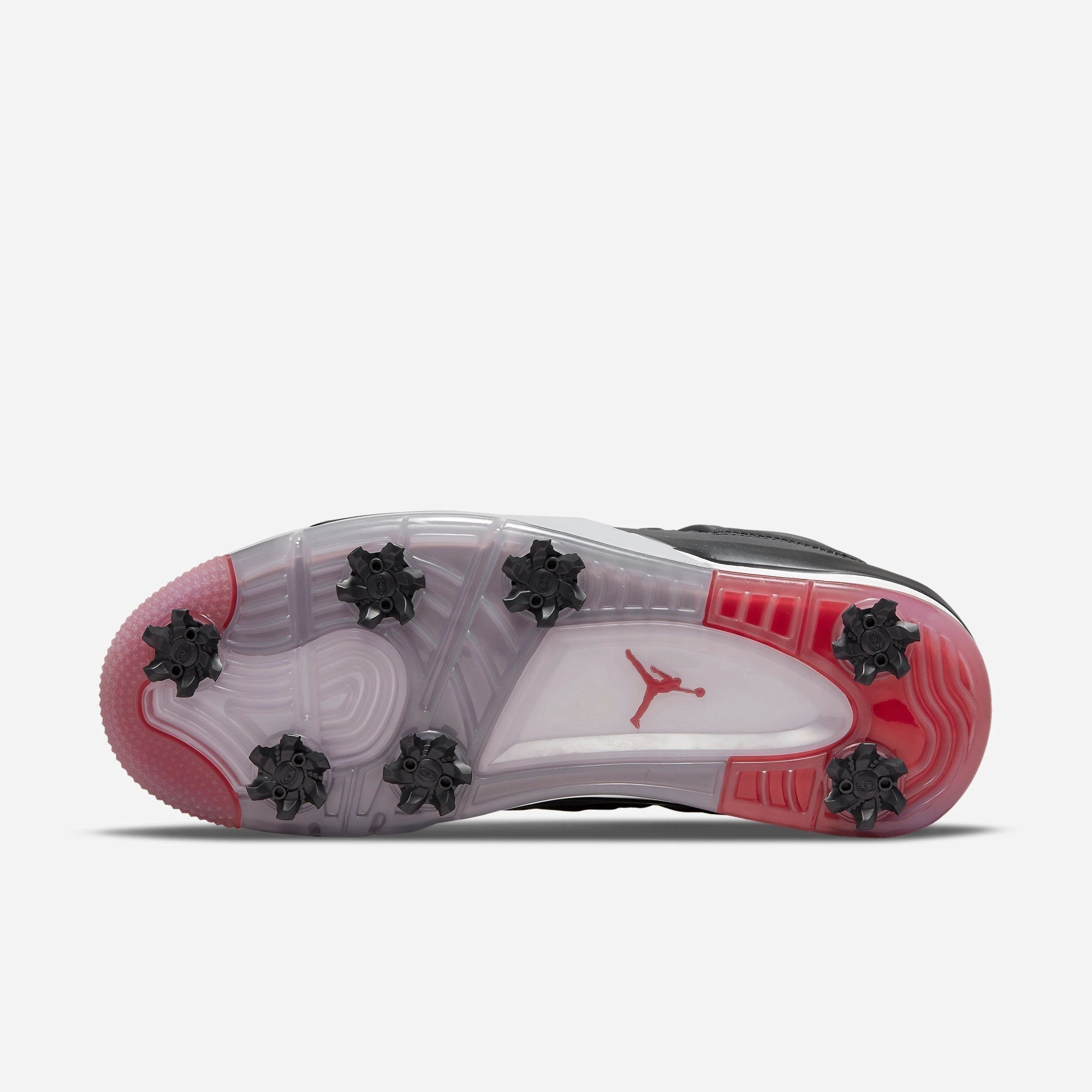 (Men's) Air Jordan 4 Golf 'Bred' (2021) CU9981-002 Air Jordan 4 Visible Air Unit Sneakers