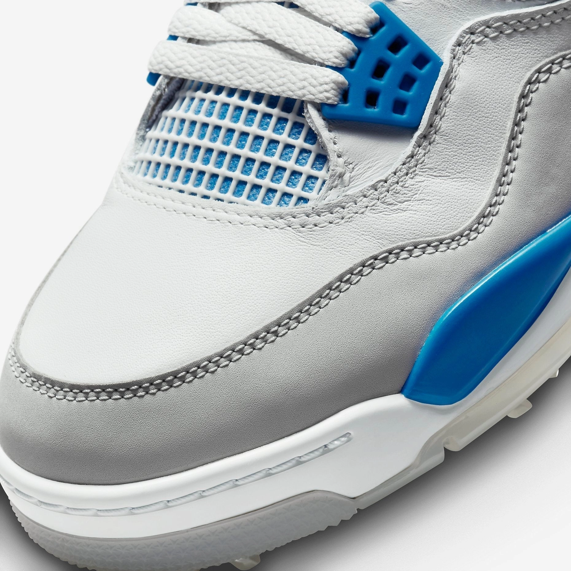 (Men's) Air Jordan 4 Golf 'Military Blue' (2021) CU9981-101 Air Jordan 4 Visible Air Unit Sneakers