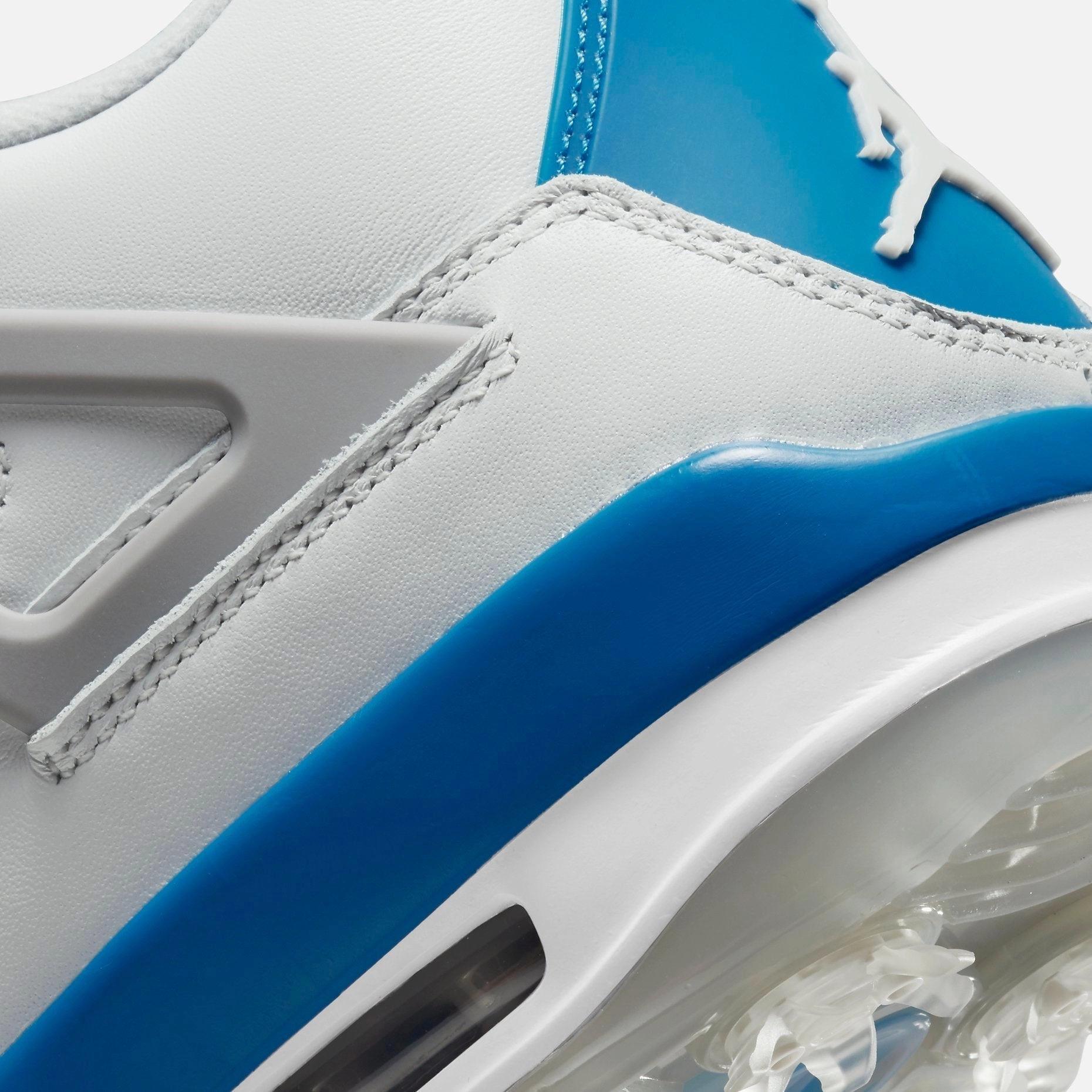 (Men's) Air Jordan 4 Golf 'Military Blue' (2021) CU9981-101 Air Jordan 4 Visible Air Unit Sneakers