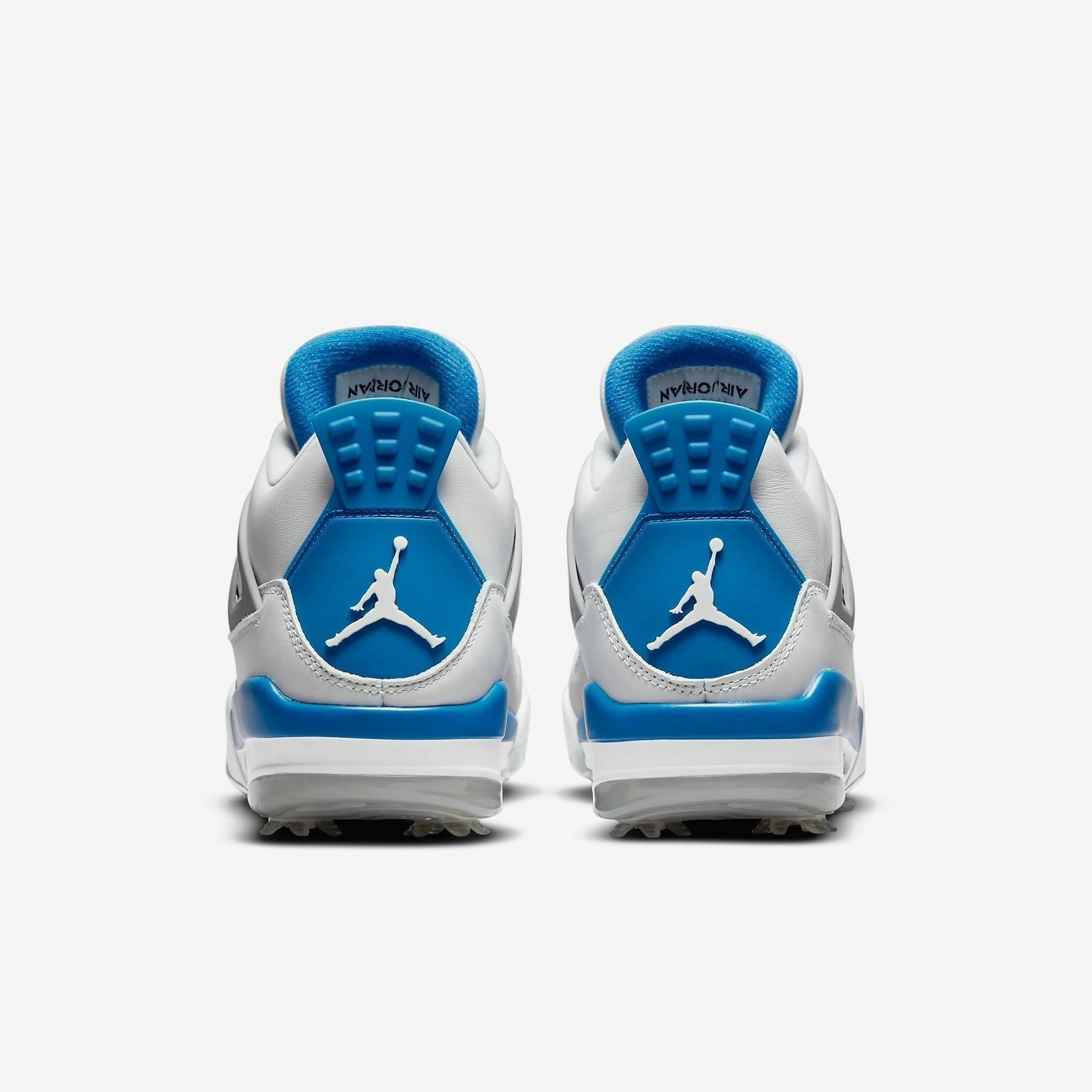 (Men's) Air Jordan 4 Golf 'Military Blue' (2021) CU9981-101 Air Jordan 4 Visible Air Unit Sneakers