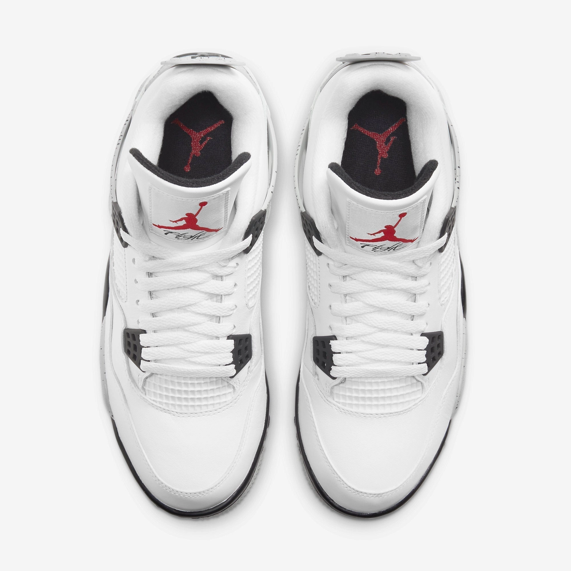 (Men's) Air Jordan 4 Golf 'White Cement' (2021) CU9981-100 Air Jordan 4 Visible Air Unit Sneakers