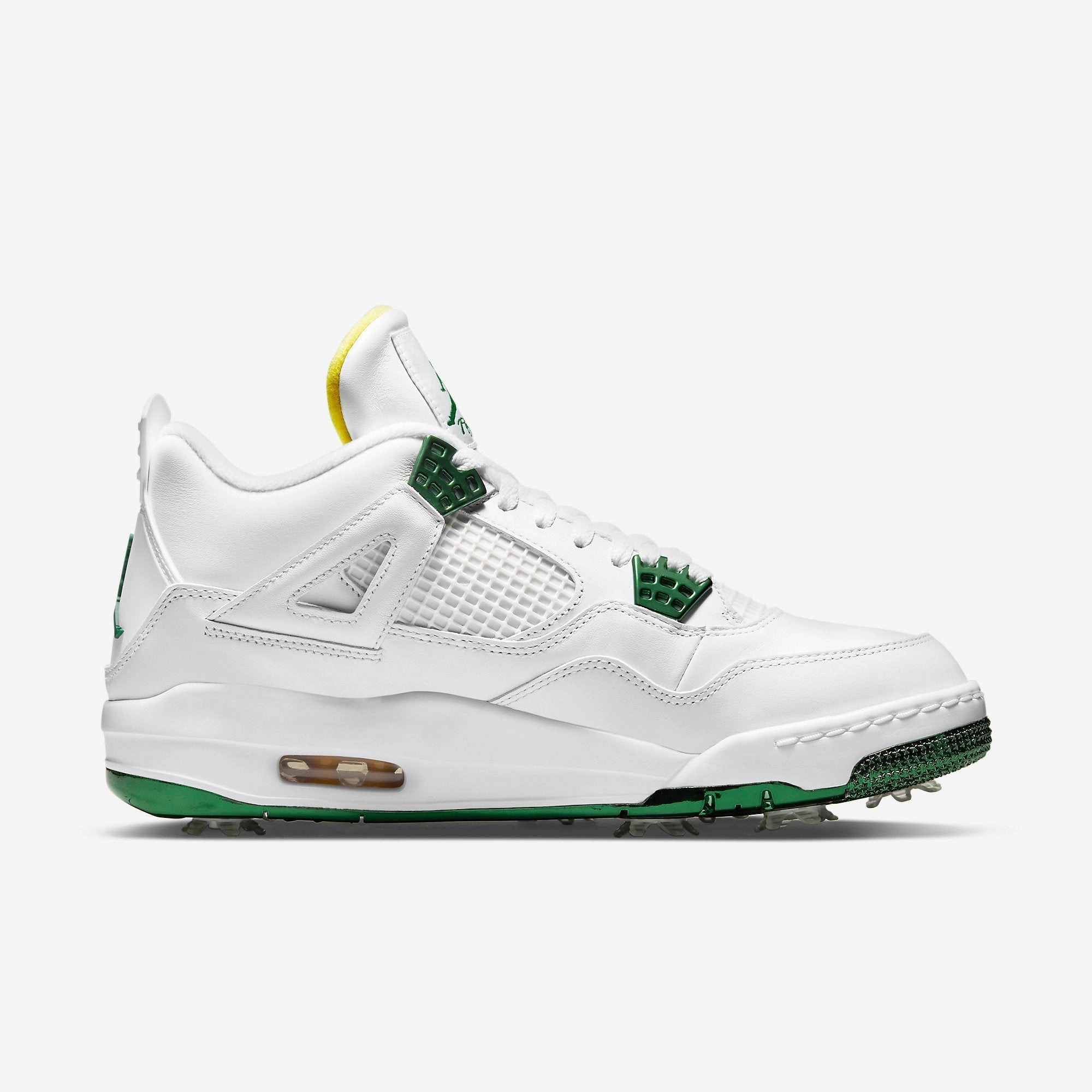 (Men's) Air Jordan 4 Golf NRG 'Masters Tournament' (2021) CZ2439-100 Air Jordan 4 Visible Air Unit Sneakers