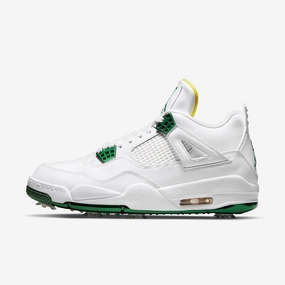 (Men's) Air Jordan 4 Golf NRG 'Masters Tournament' (2021) CZ2439-100 Air Jordan 4 sneakers with visible air unit