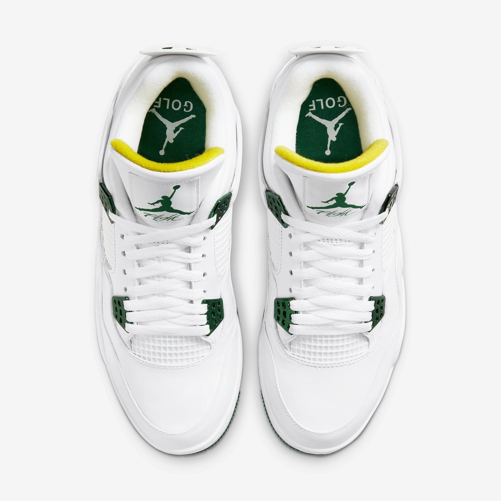 (Men's) Air Jordan 4 Golf NRG 'Masters Tournament' (2021) CZ2439-100 Air Jordan 4 Visible Air Unit Sneakers
