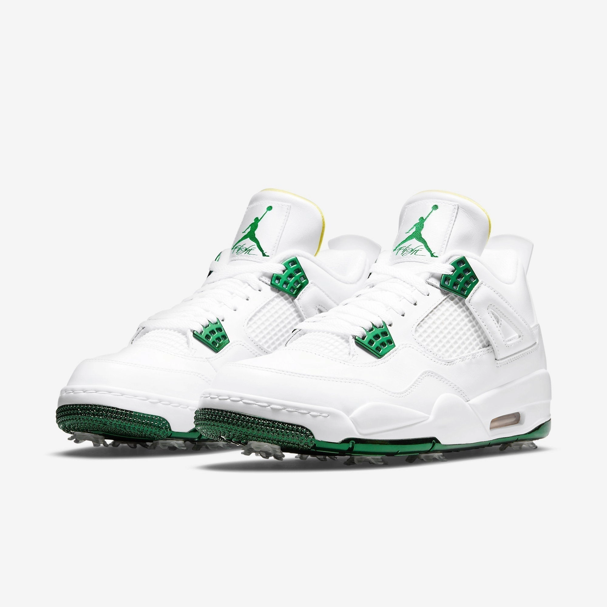 (Men's) Air Jordan 4 Golf NRG 'Masters Tournament' (2021) CZ2439-100 Air Jordan 4 Visible Air Unit Sneakers