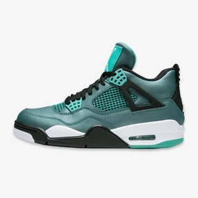 (Men's) Air Jordan 4 Retro 30th 'Teal' (2015) 705331-330 Air Jordan 4 sneakers with visible air unit