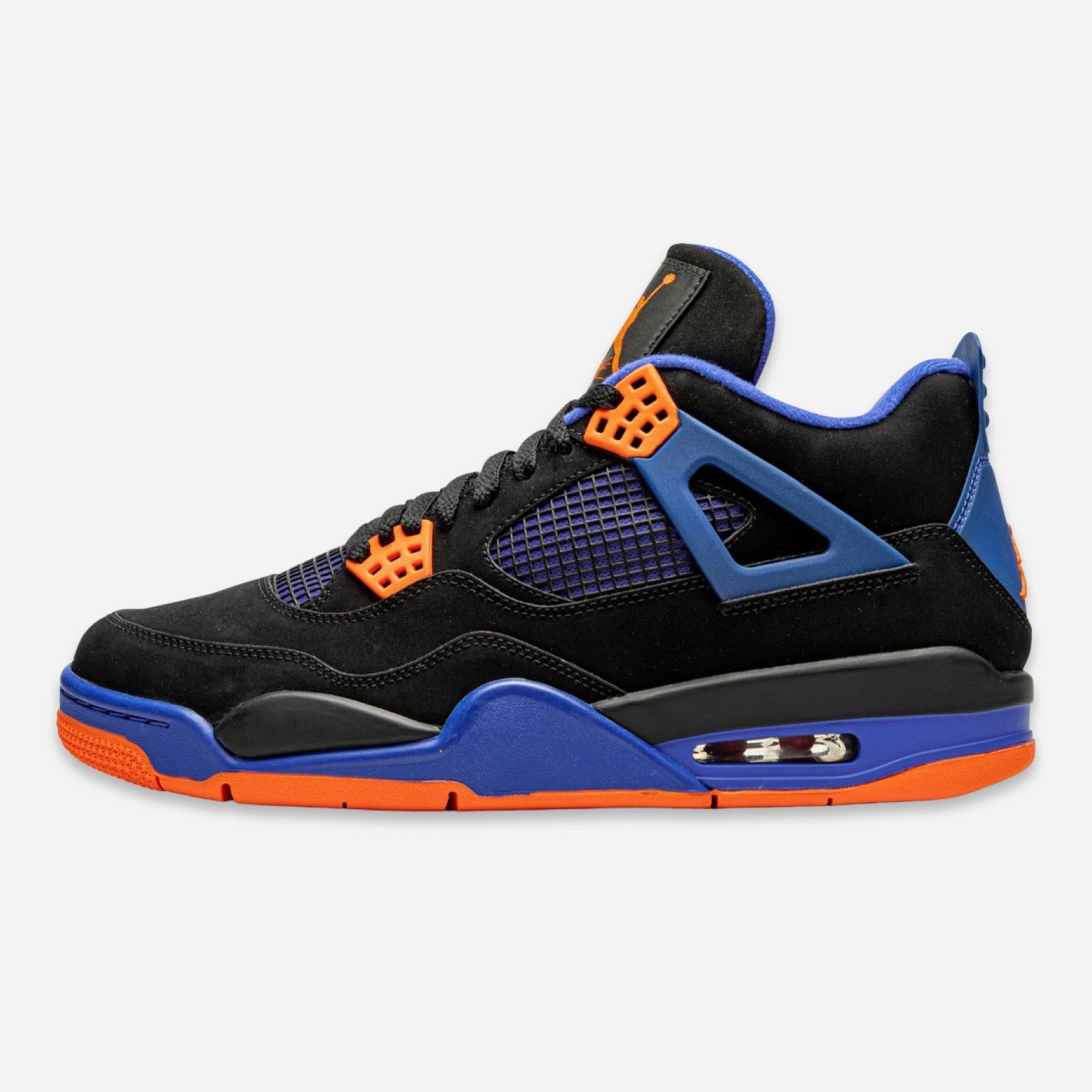 (Men's) Air Jordan 4 Retro 'Cavs' (2012) 308497-027 Air Jordan 4 sneakers with visible air unit