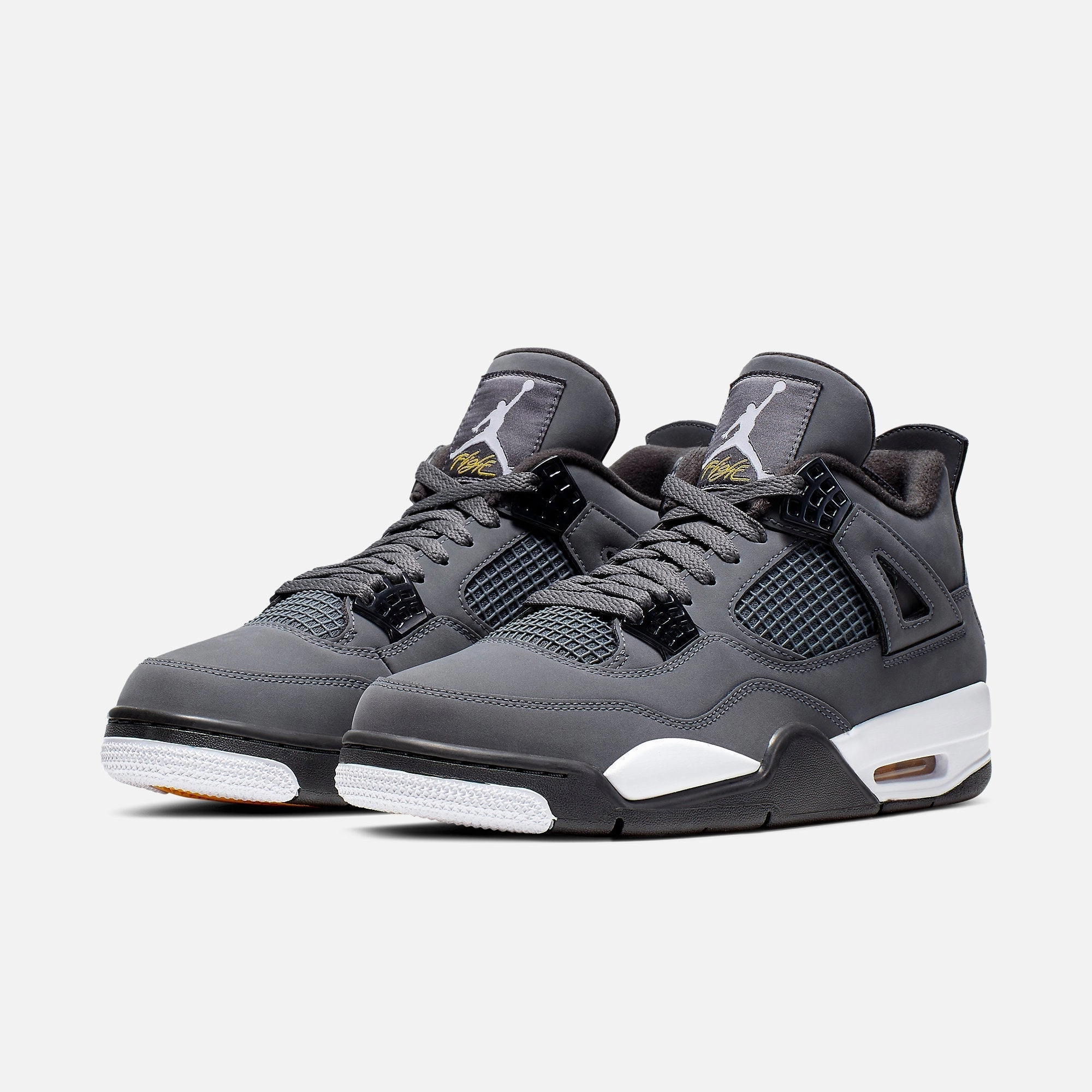 (Men's) Air Jordan 4 Retro 'Cool Grey' (2019) 308497-007 Air Jordan 4 Visible Air Unit Sneakers
