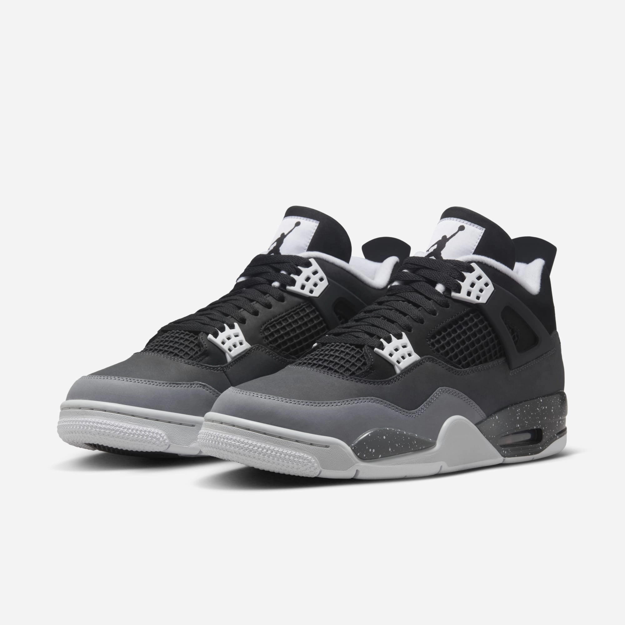 (Men's) Air Jordan 4 Retro 'Fear' (2024) FQ8138-002 Air Jordan 4 Visible Air Unit Sneakers