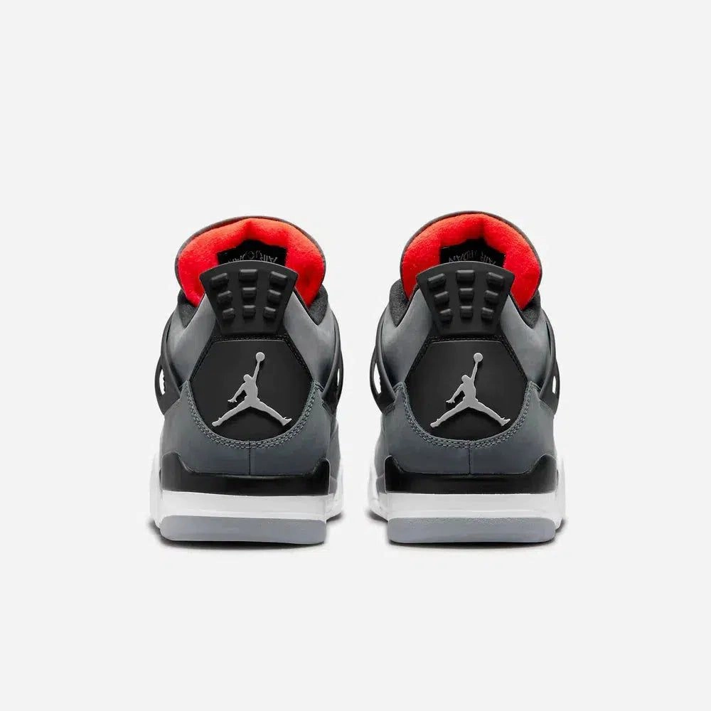 (Men's) Air Jordan 4 Retro 'Infrared' (2022) DH6927-061 Air Jordan 4 Visible Air Unit Sneakers