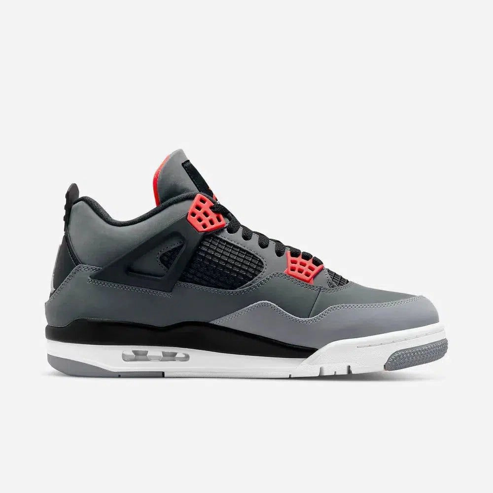 (Men's) Air Jordan 4 Retro 'Infrared' (2022) DH6927-061 Air Jordan 4 Visible Air Unit Sneakers