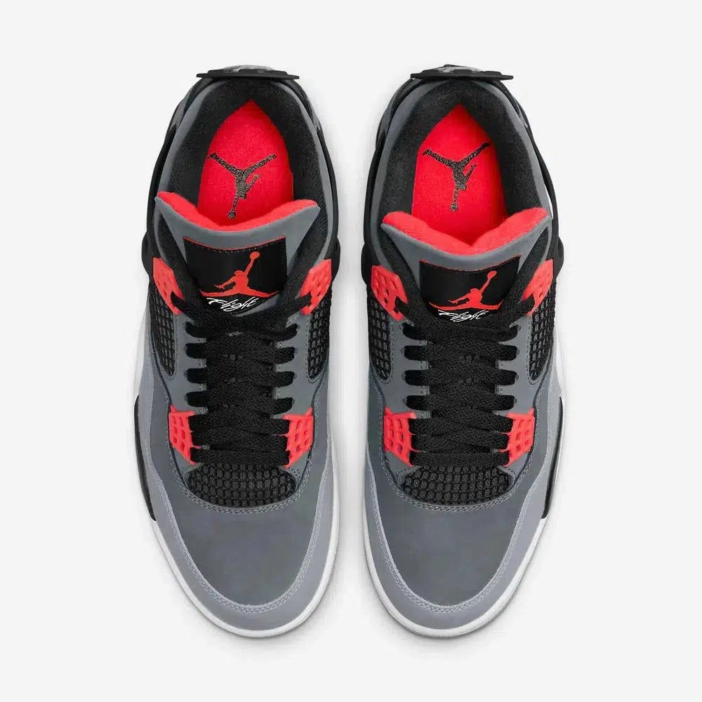 (Men's) Air Jordan 4 Retro 'Infrared' (2022) DH6927-061 Air Jordan 4 Visible Air Unit Sneakers