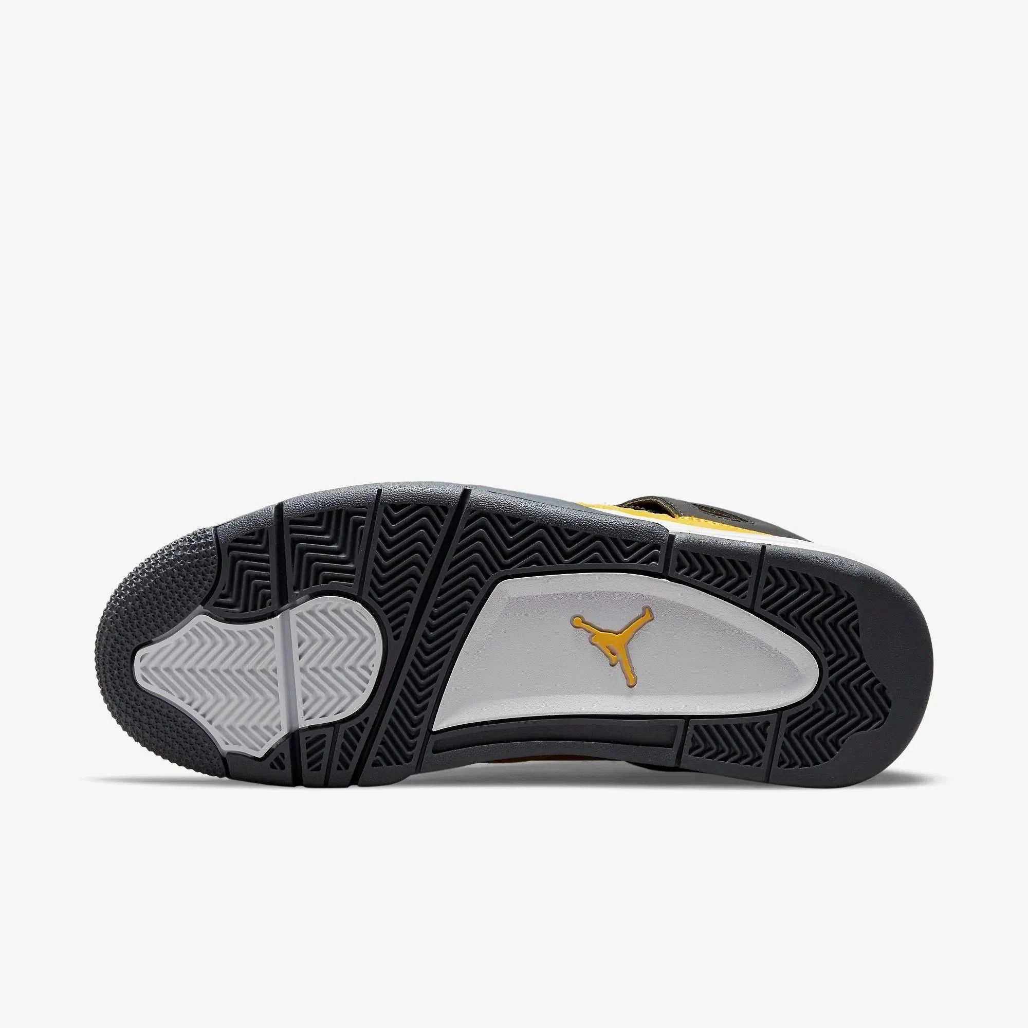 (Men's) Air Jordan 4 Retro 'Lightning' (2021) CT8527-700 Air Jordan 4 Visible Air Unit Sneakers