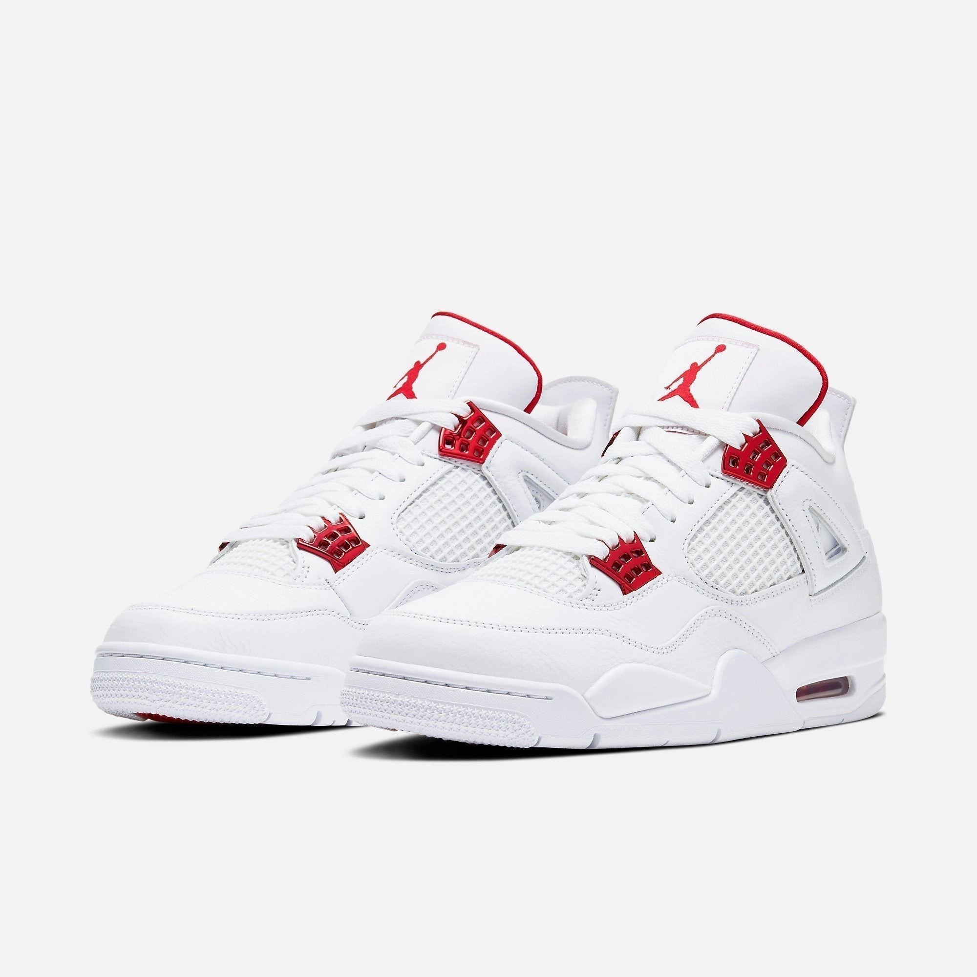 (Men's) Air Jordan 4 Retro 'Metallic University Red' (2020) CT8527-112 Air Jordan 4 Visible Air Unit Sneakers
