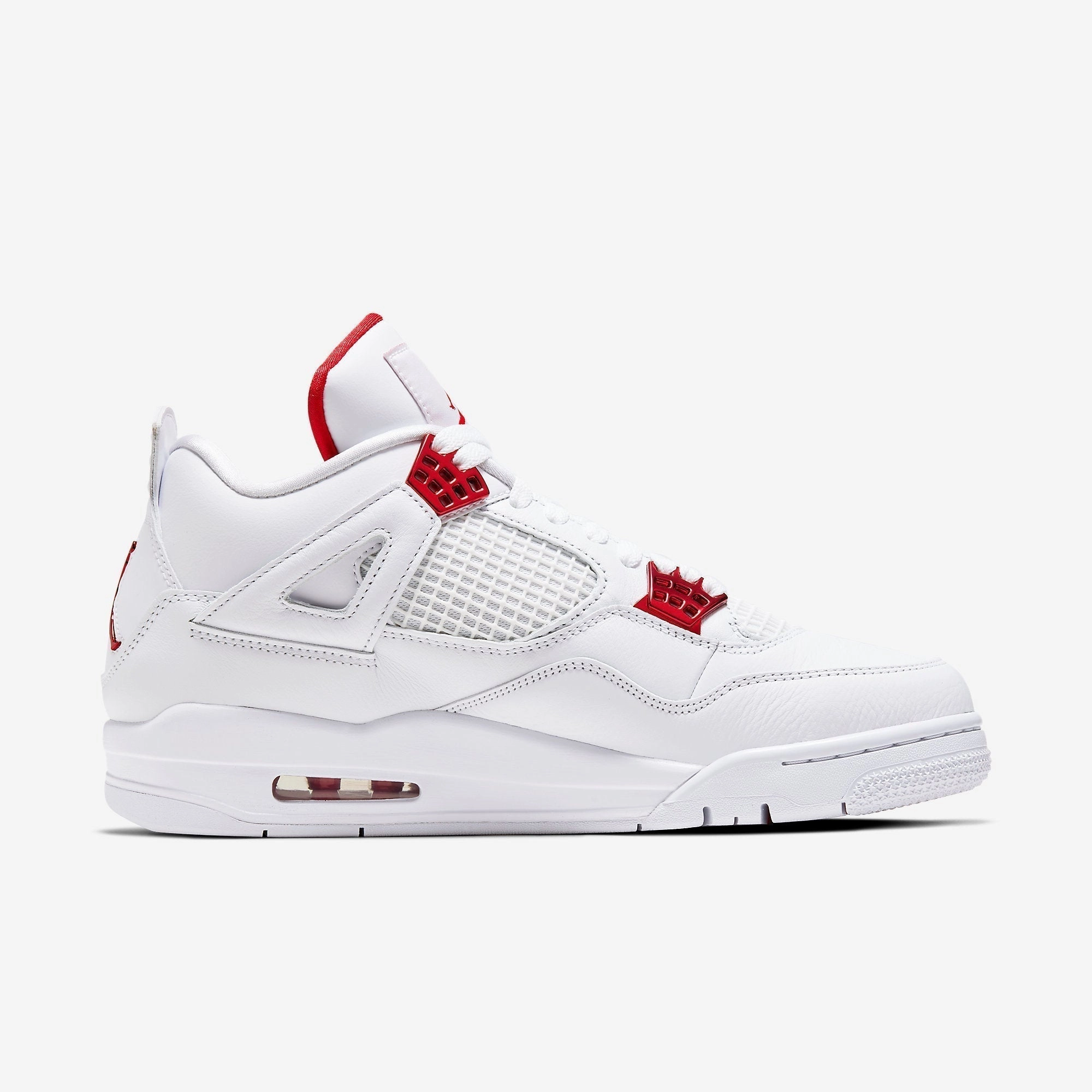 (Men's) Air Jordan 4 Retro 'Metallic University Red' (2020) CT8527-112 Air Jordan 4 Visible Air Unit Sneakers